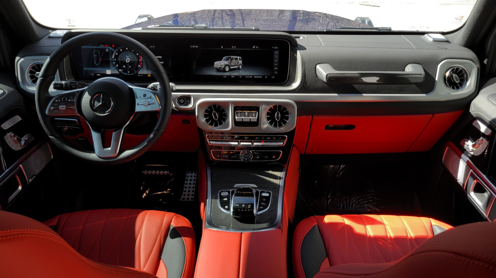 Used 2021 Mercedes-Benz G-CLASS G 550 4MATIC SUV / AMG LINE / EXCLUSIVE INTR / NIGHT PKG PLUS for sale $199,999 at Formula Imports in Charlotte NC 28227 82