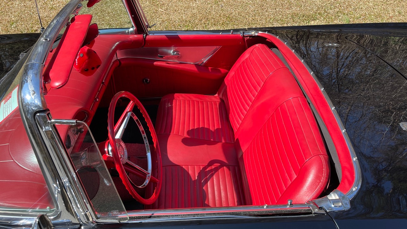 Used 1957 Ford THUNDERBIRD CONVERTIBLE / V8 / 3-SPD AUTO / PWR STRNG / PWR WNDWS / RESTORED for sale Sold at Formula Imports in Charlotte NC 28227 13