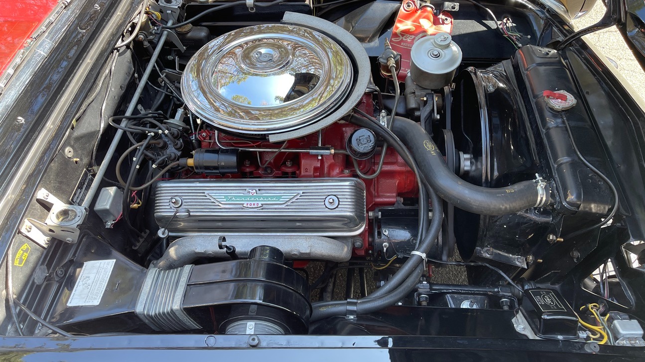 Used 1957 Ford THUNDERBIRD CONVERTIBLE / V8 / 3-SPD AUTO / PWR STRNG / PWR WNDWS / RESTORED for sale Sold at Formula Imports in Charlotte NC 28227 33