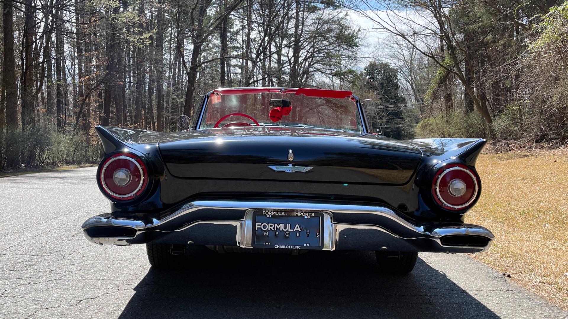 Used 1957 Ford THUNDERBIRD CONVERTIBLE / V8 / 3-SPD AUTO / PWR STRNG / PWR WNDWS / RESTORED for sale $89,000 at Formula Imports in Charlotte NC 28227 36