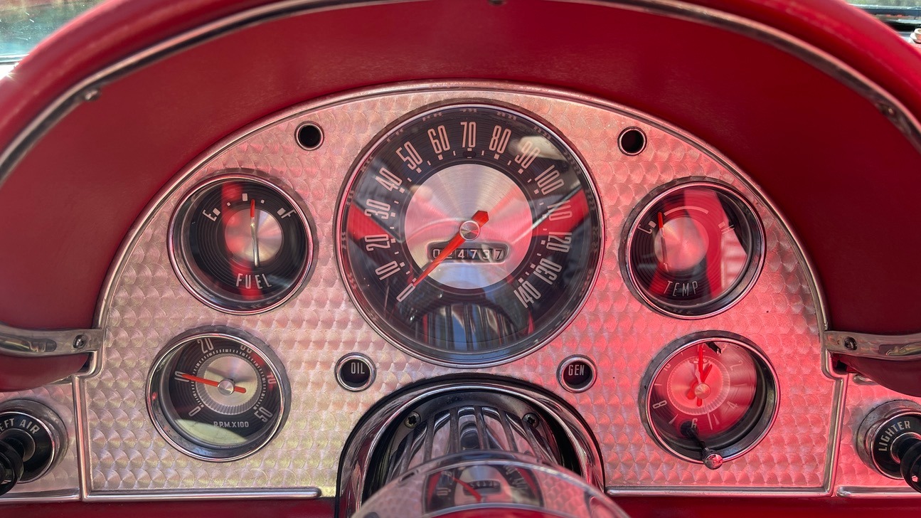Used 1957 Ford THUNDERBIRD CONVERTIBLE / V8 / 3-SPD AUTO / PWR STRNG / PWR WNDWS / RESTORED for sale Sold at Formula Imports in Charlotte NC 28227 47
