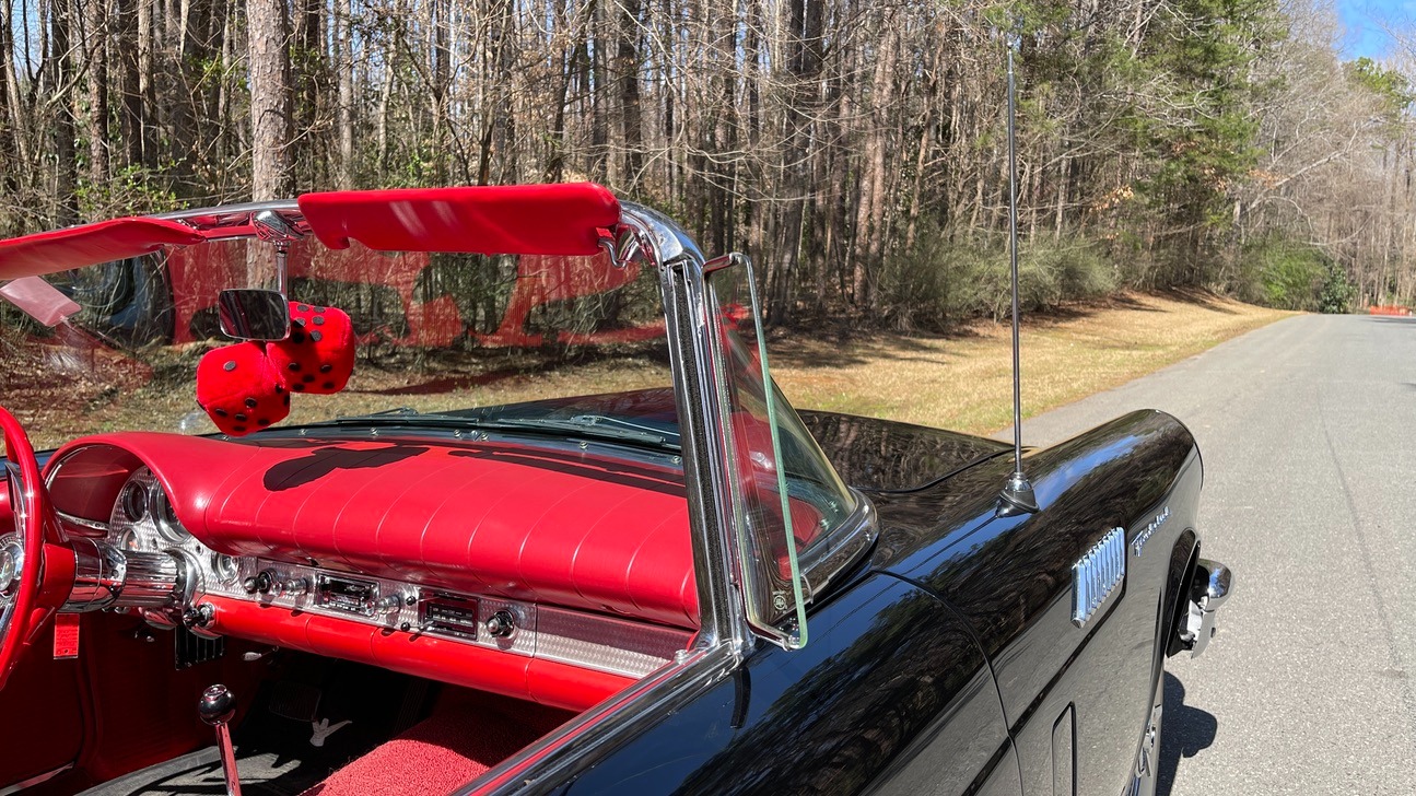 Used 1957 Ford THUNDERBIRD CONVERTIBLE / V8 / 3-SPD AUTO / PWR STRNG / PWR WNDWS / RESTORED for sale Sold at Formula Imports in Charlotte NC 28227 62