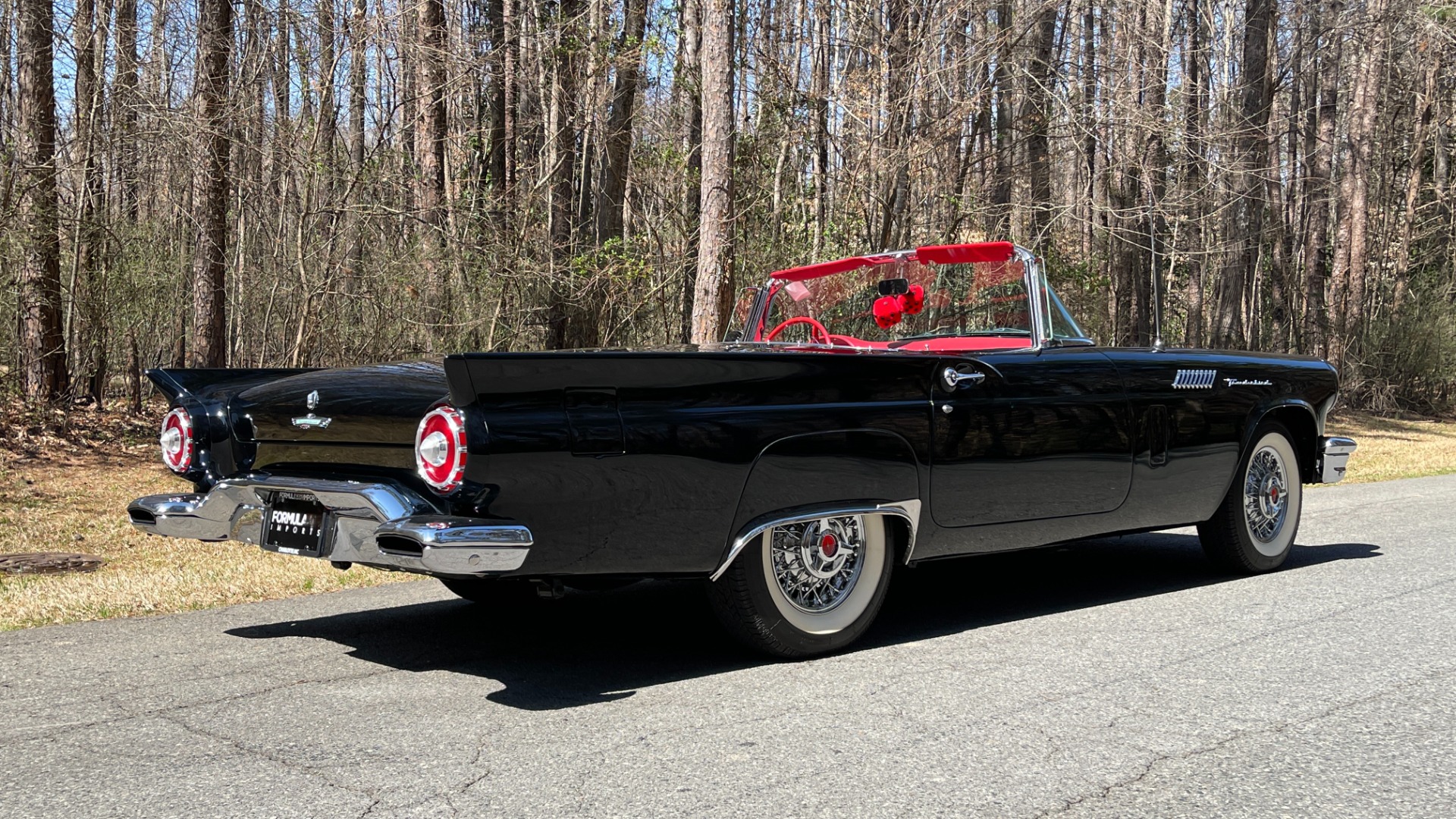 Used 1957 Ford THUNDERBIRD CONVERTIBLE / V8 / 3-SPD AUTO / PWR STRNG / PWR WNDWS / RESTORED for sale $82,000 at Formula Imports in Charlotte NC 28227 67