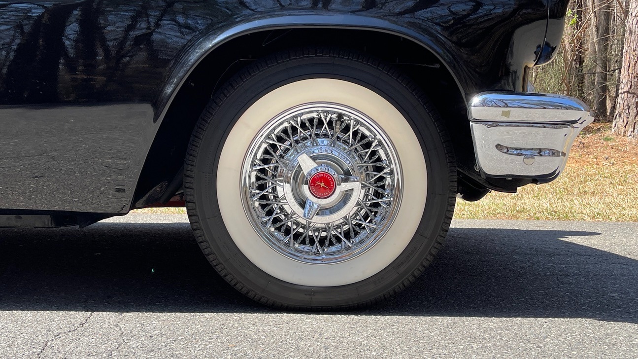 Used 1957 Ford THUNDERBIRD CONVERTIBLE / V8 / 3-SPD AUTO / PWR STRNG / PWR WNDWS / RESTORED for sale Sold at Formula Imports in Charlotte NC 28227 70