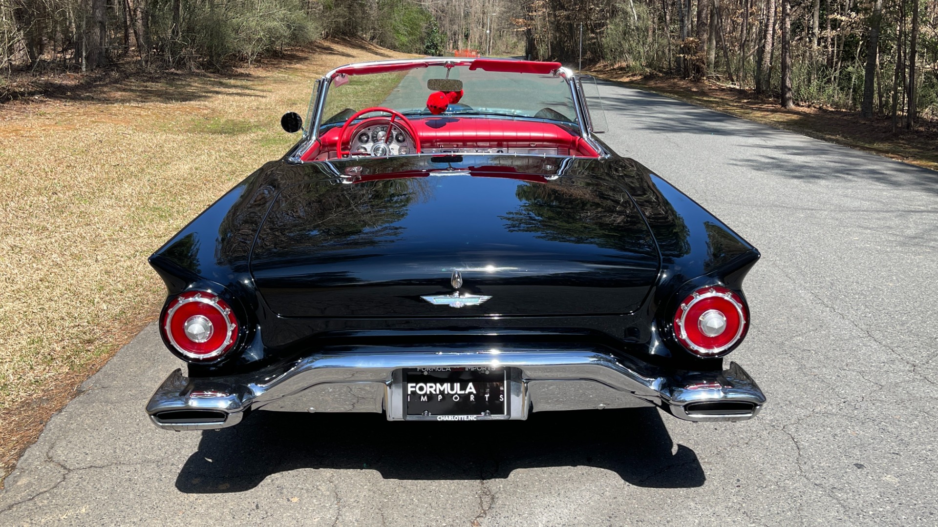 Used 1957 Ford THUNDERBIRD CONVERTIBLE / V8 / 3-SPD AUTO / PWR STRNG / PWR WNDWS / RESTORED for sale Sold at Formula Imports in Charlotte NC 28227 77