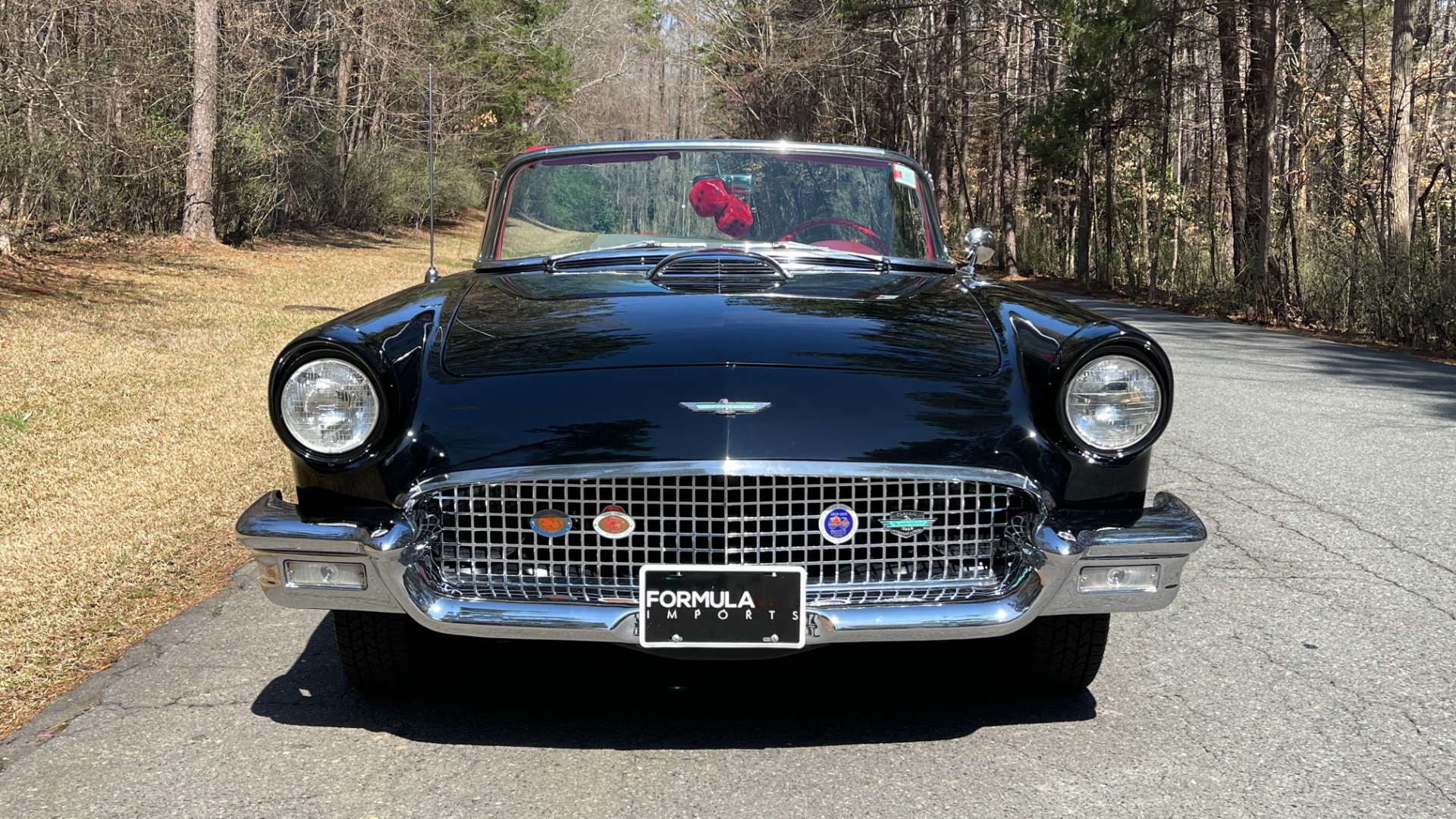 Used 1957 Ford THUNDERBIRD CONVERTIBLE / V8 / 3-SPD AUTO / PWR STRNG / PWR WNDWS / RESTORED for sale Sold at Formula Imports in Charlotte NC 28227 8