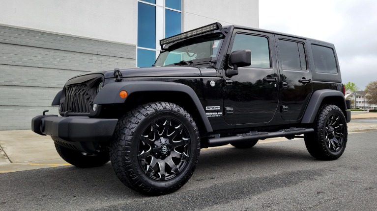 Used 2015 Jeep WRANGLER UNLIMITED SPORT S 4X4 / 3.6L V6 / 5-SPD AUTO / CONNECTIVITY GRP for sale $27,500 at Formula Imports in Charlotte NC