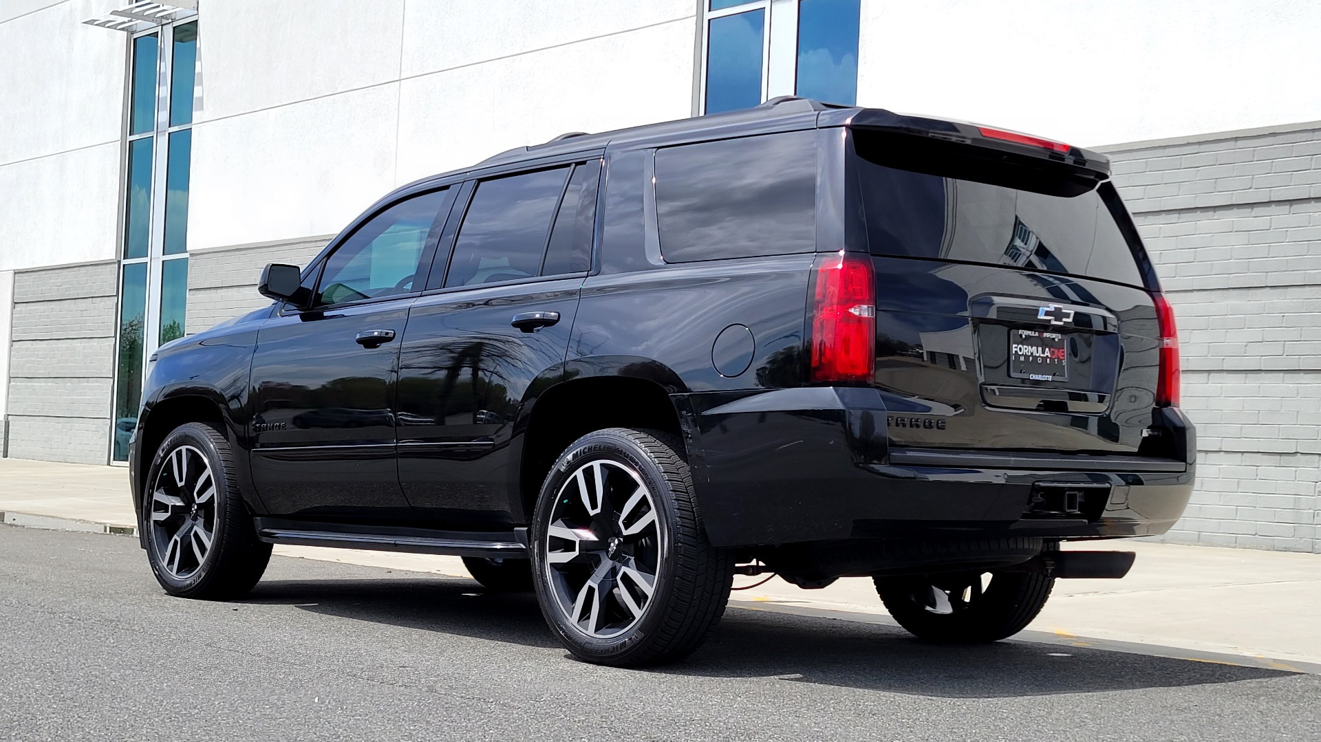 Used 2018 Chevrolet TAHOE PREMIER 6.2L 4X4 / RST EDITION / NAV / DVD / HUD / SUNROOF / REARVIEW for sale Sold at Formula Imports in Charlotte NC 28227 6