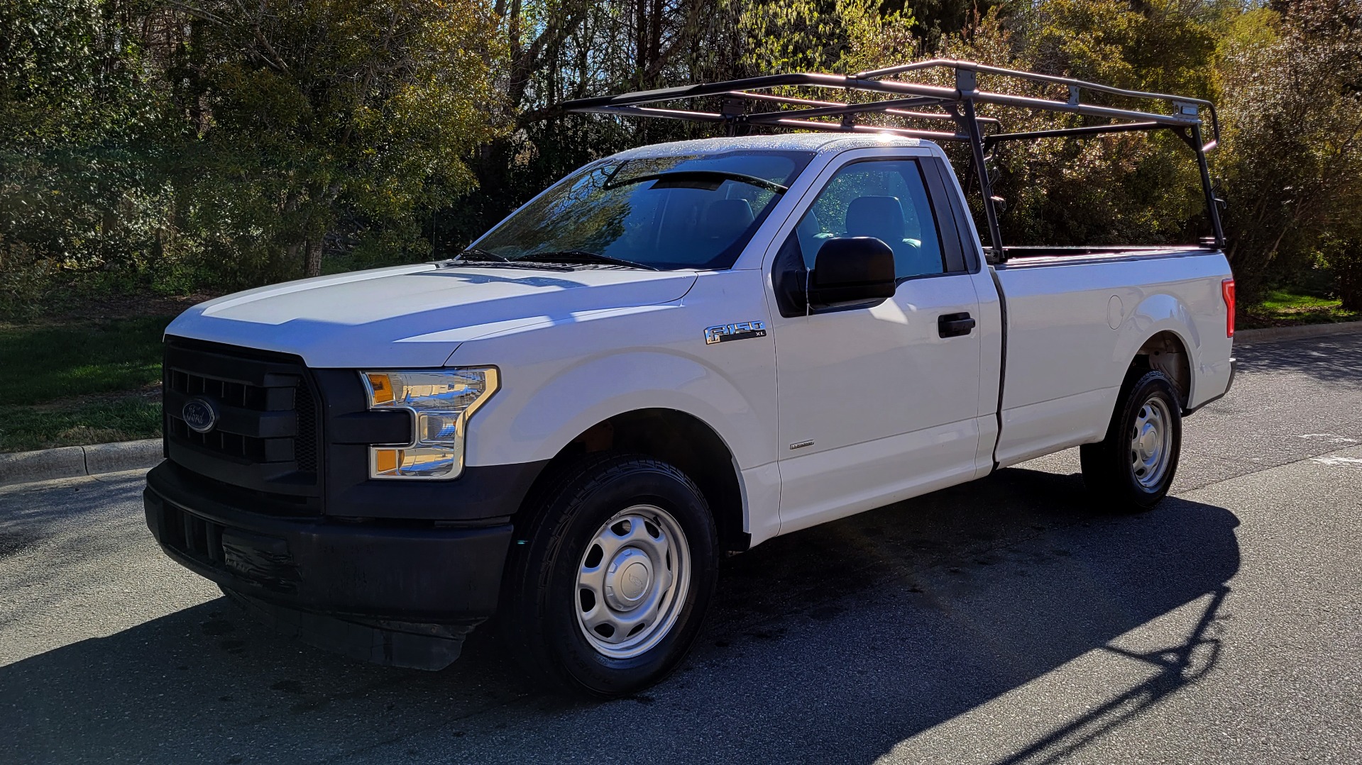 Used 2016 Ford F-150 XL REGULAR CAB 4X2 / 2.7L V6 / 6-SPD AUTO / TOWING / LADDER RACK for sale Sold at Formula Imports in Charlotte NC 28227 1