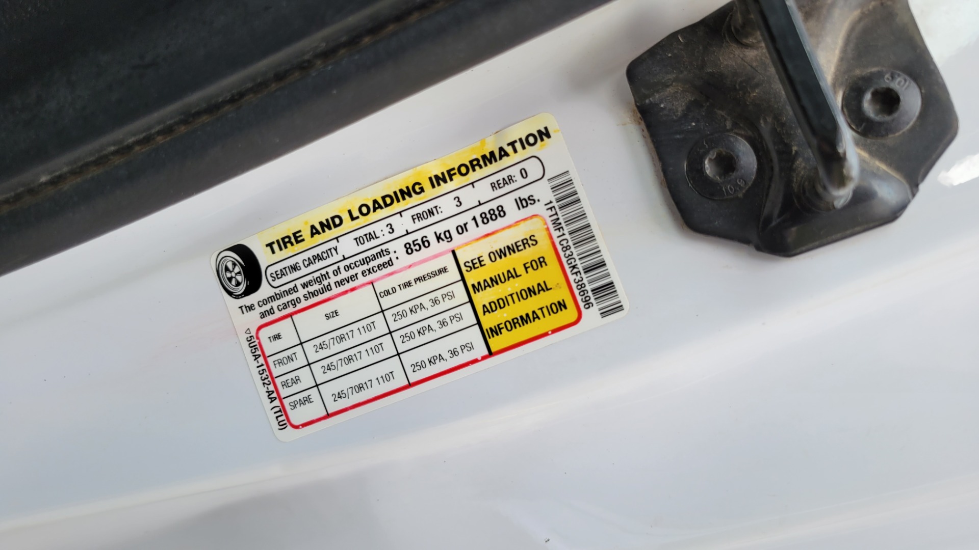 Used 2016 Ford F-150 XL REGULAR CAB 4X2 / 3.5L V6 / 6-SPD AUTO / TOWING / TOOL BOX for sale Sold at Formula Imports in Charlotte NC 28227 55