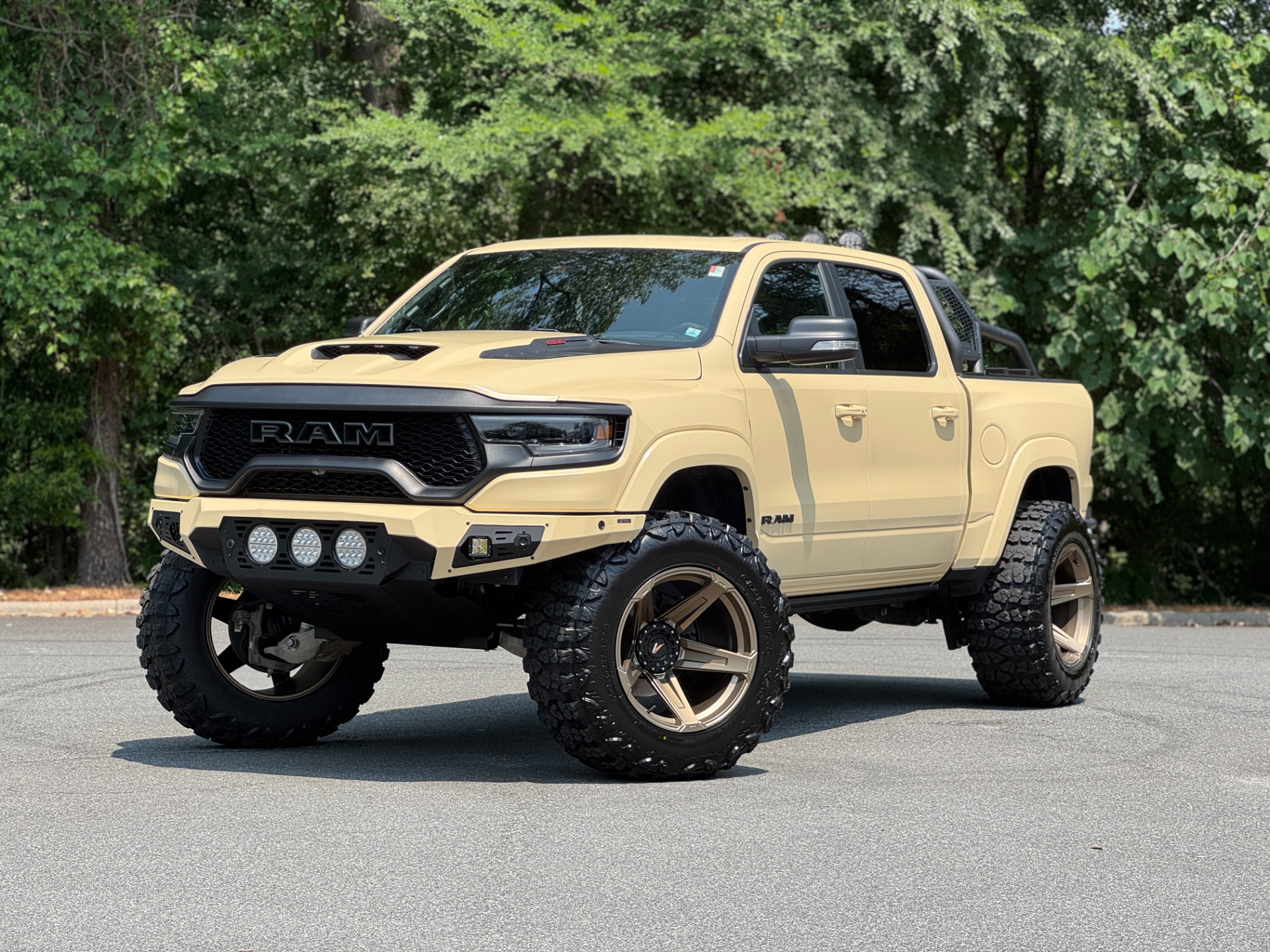 Used 2022 Ram 1500 TRX FULL CUSTOM 40 TIRES LIFT BUMPER RACK for sale Sold at Formula Imports in Charlotte NC 28227 1
