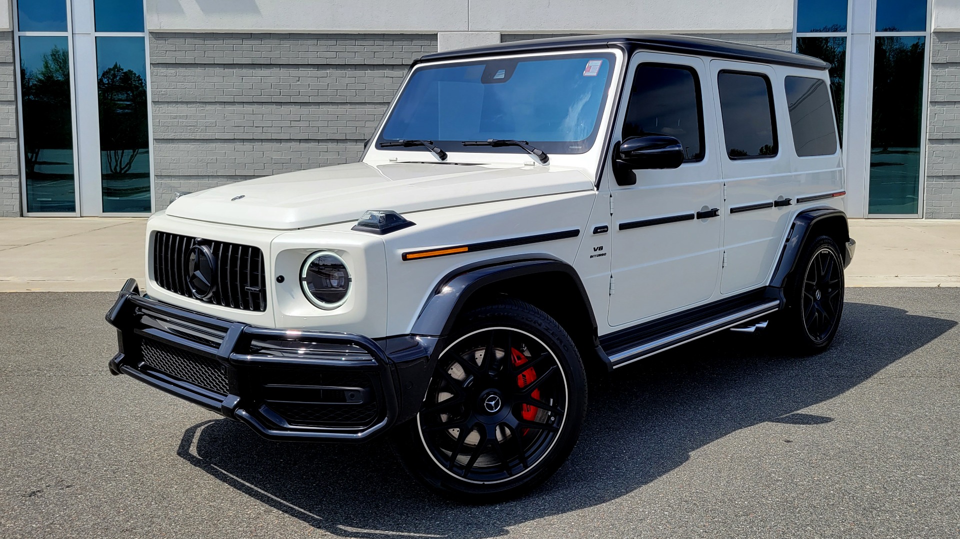 Used 2021 Mercedes-Benz G-CLASS AMG G 63 / 4.0L BI-TURBO 577HP / NAV / SUNROOF / NIGHT PKG for sale Sold at Formula Imports in Charlotte NC 28227 1