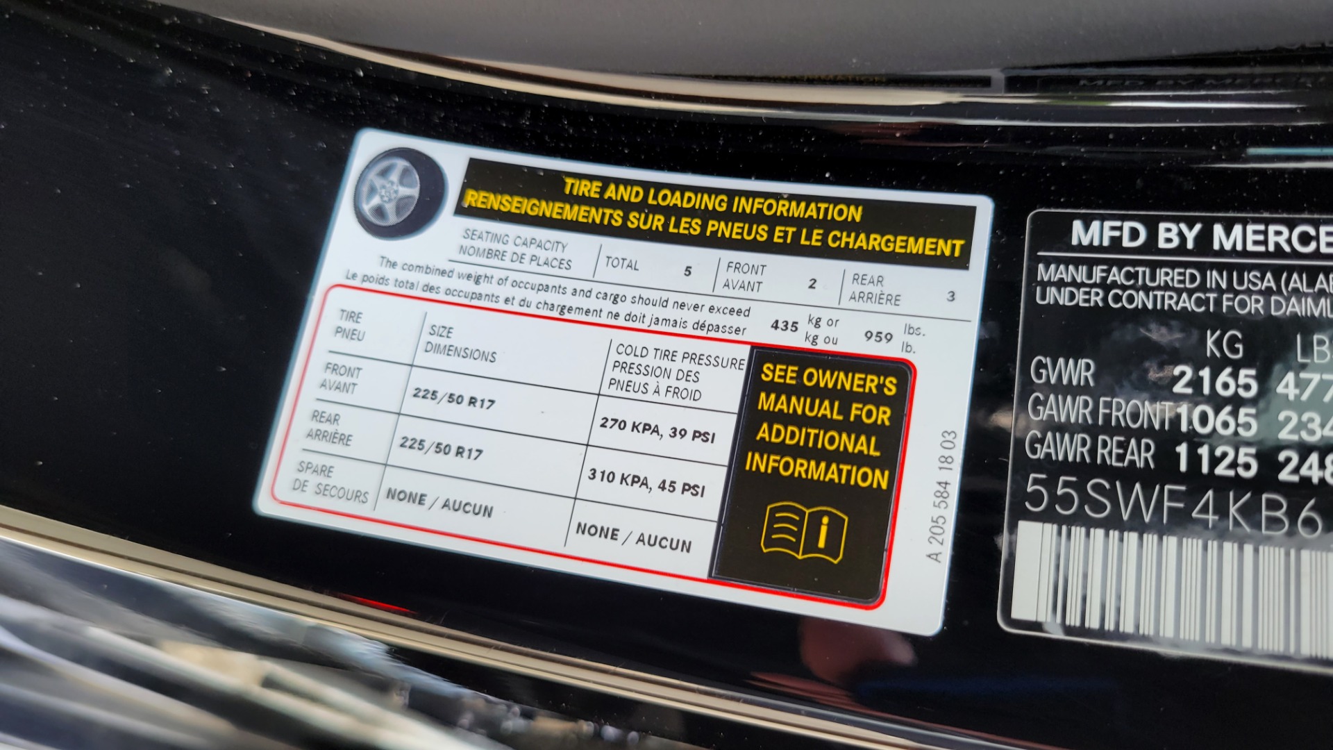 Used 2018 Mercedes-Benz C-CLASS C 300 PREMIUM 2.0L SEDAN / NAV / KEYLESS-GO / BLIND SPOT ASST for sale Sold at Formula Imports in Charlotte NC 28227 86