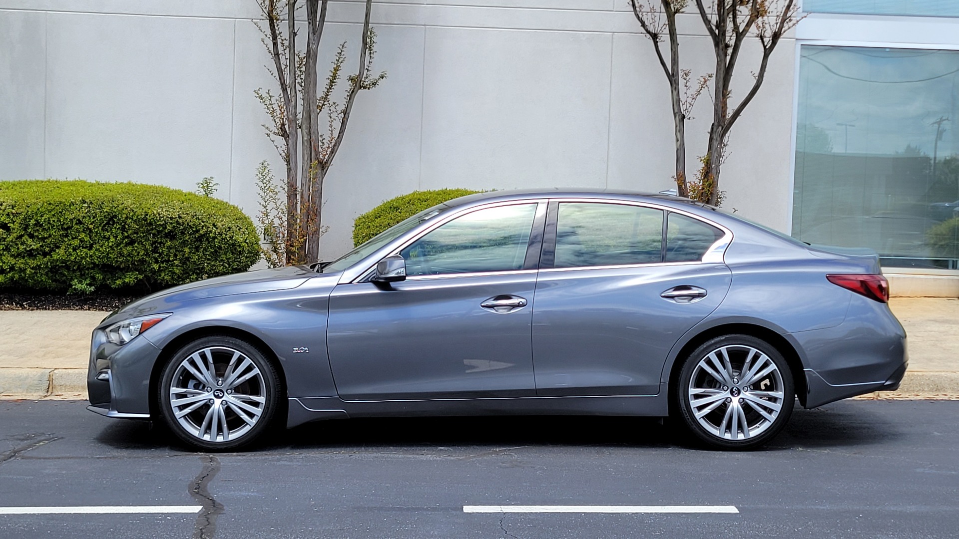 Used 2018 INFINITI Q50 3.0T SPORT AWD / ESSENTIALS / NAV / SUNROOF / HTD STS / REARVIEW for sale Sold at Formula Imports in Charlotte NC 28227 3