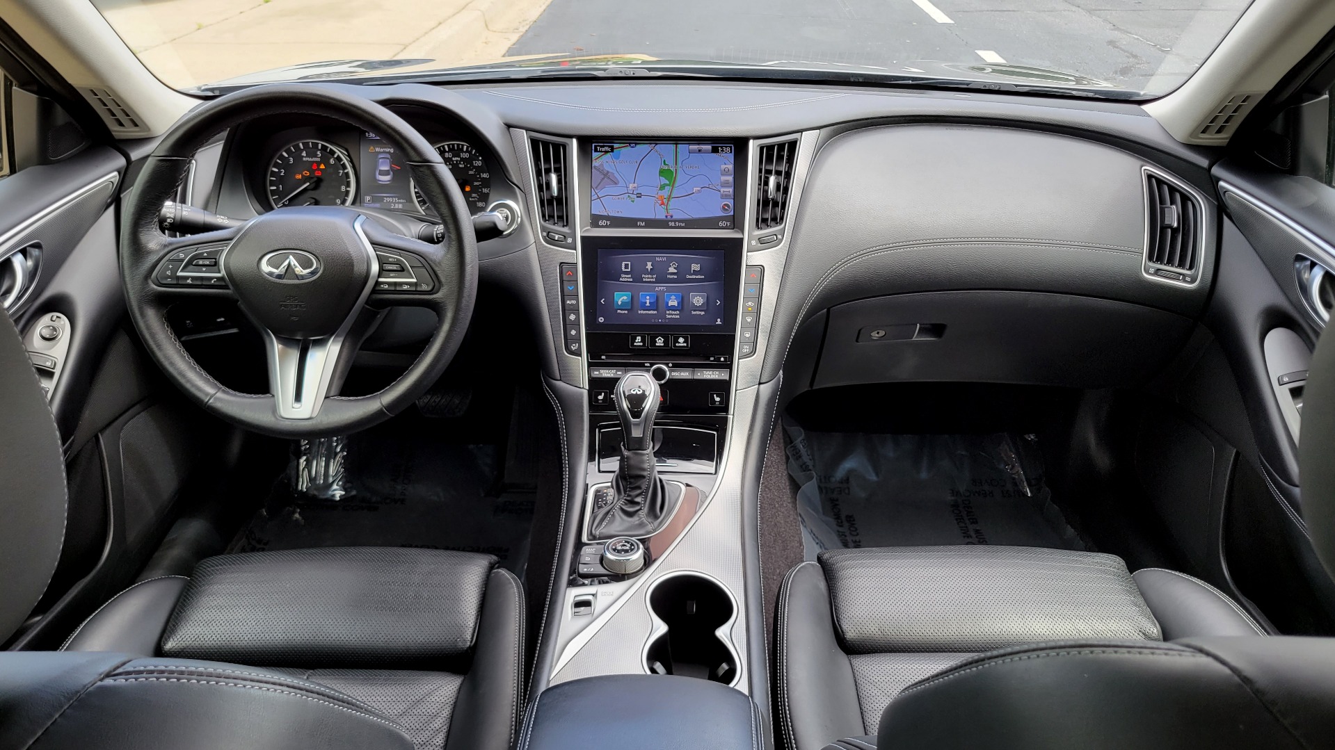 Used 2018 INFINITI Q50 3.0T SPORT AWD / ESSENTIALS / NAV / SUNROOF / HTD STS / REARVIEW for sale Sold at Formula Imports in Charlotte NC 28227 73