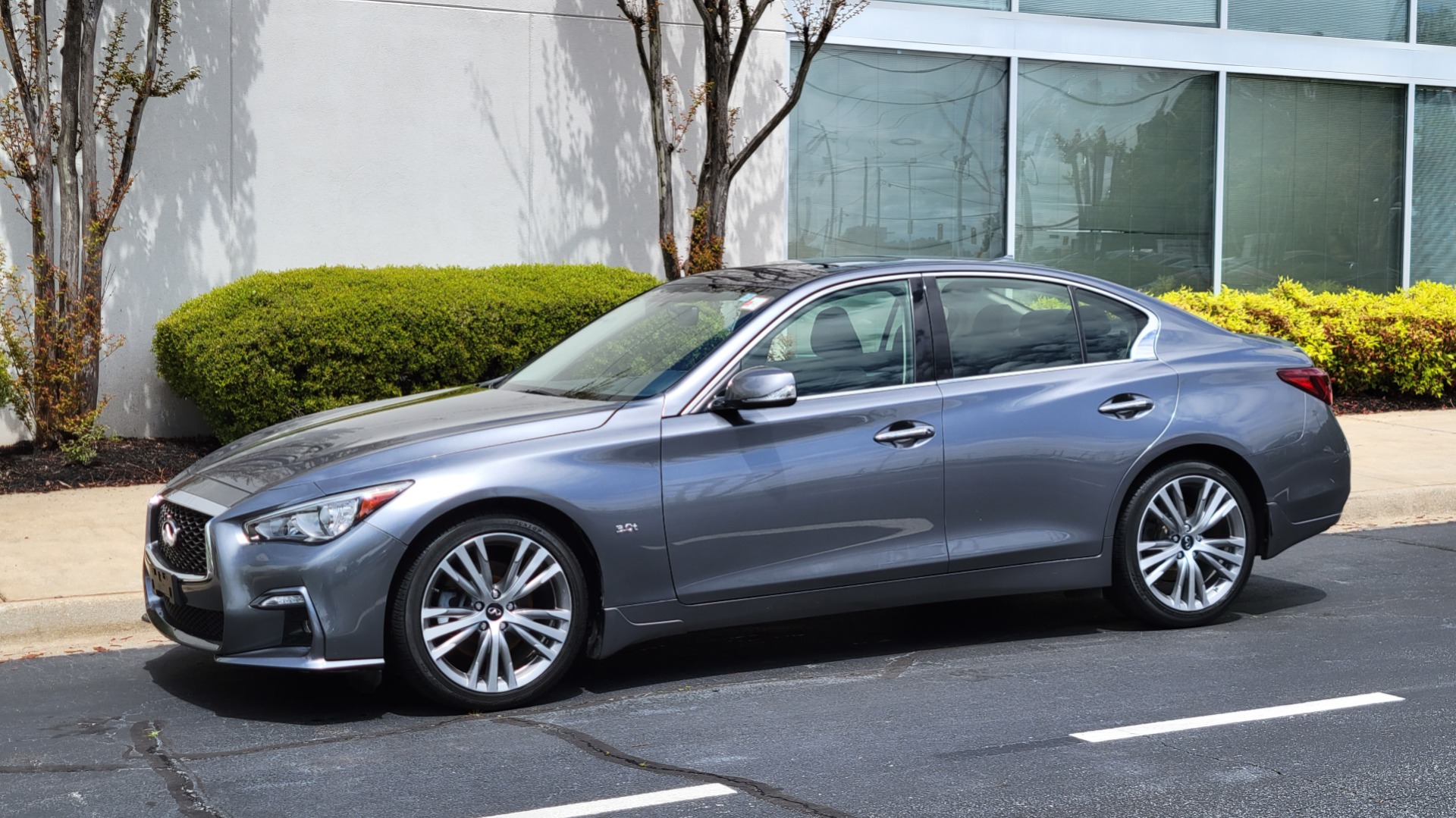 Used 2018 INFINITI Q50 3.0T SPORT AWD / ESSENTIALS / NAV / SUNROOF / HTD STS / REARVIEW for sale Sold at Formula Imports in Charlotte NC 28227 1