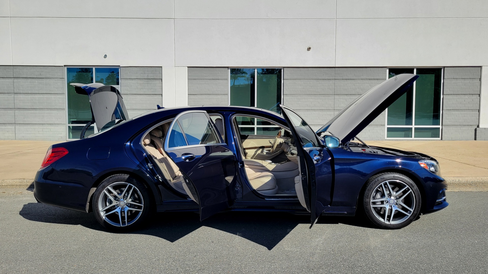 Used 2015 Mercedes-Benz S-CLASS S 550 4MATIC PREMIUM SPORT / WARMTH / DRVR ASST for sale Sold at Formula Imports in Charlotte NC 28227 13