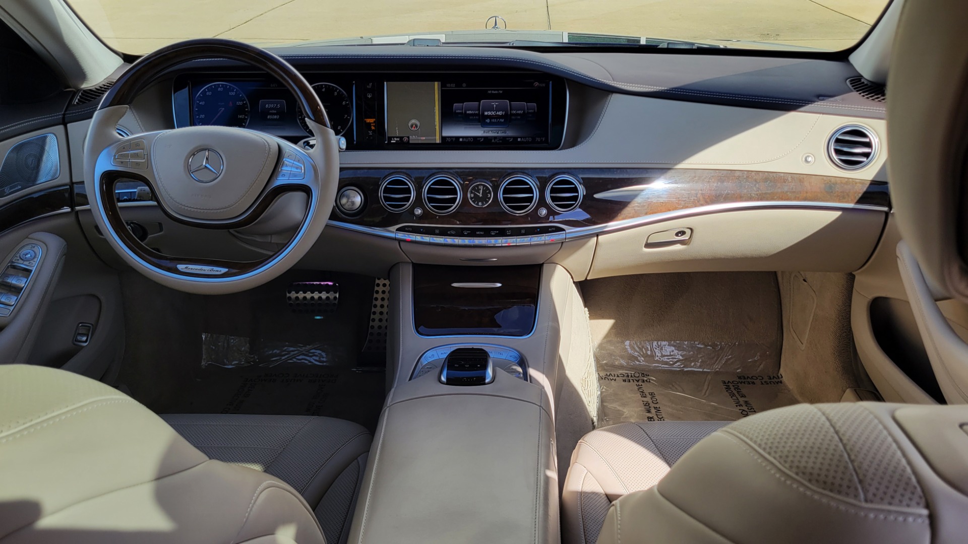 Used 2015 Mercedes-Benz S-CLASS S 550 4MATIC PREMIUM SPORT / WARMTH / DRVR ASST for sale Sold at Formula Imports in Charlotte NC 28227 81
