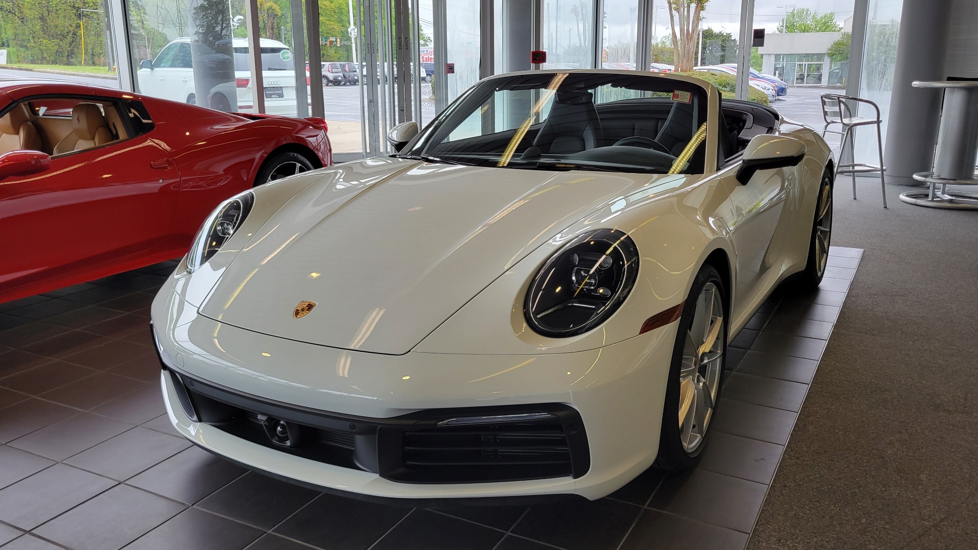 Used 2021 Porsche 911 CARRERA CABRIOLET / PREM PKG / INNODRIVE / CHRONO / BURMESTER / REARVIEW for sale $153,995 at Formula Imports in Charlotte NC 28227 2