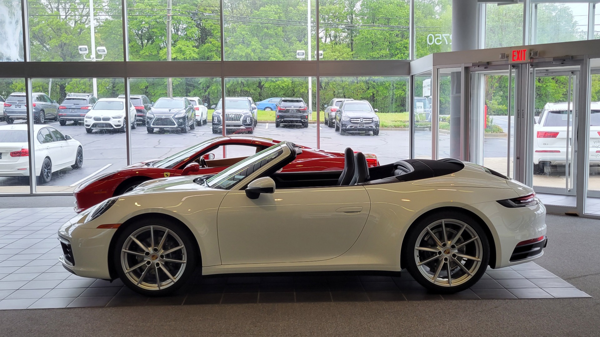 Used 2021 Porsche 911 CARRERA CABRIOLET / PREM PKG / INNODRIVE / CHRONO / BURMESTER / REARVIEW for sale $153,995 at Formula Imports in Charlotte NC 28227 3
