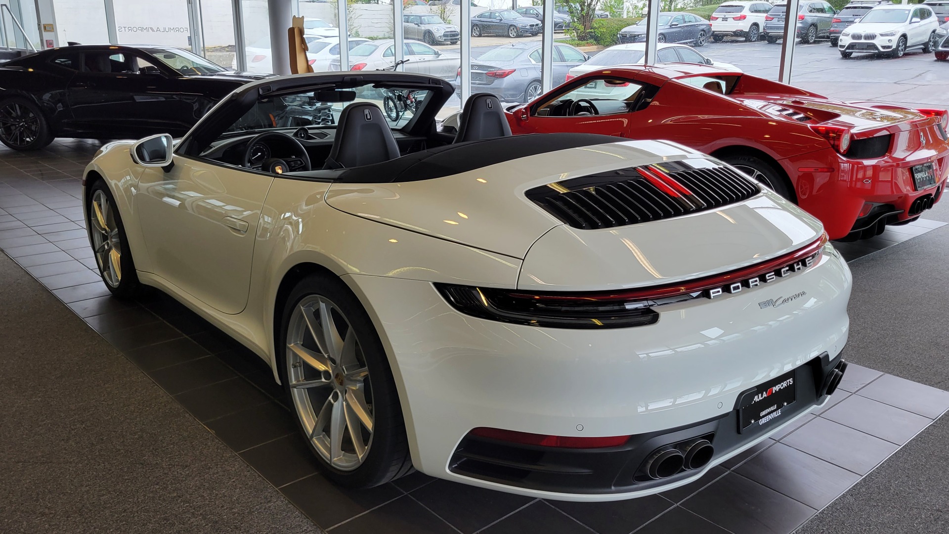 Used 2021 Porsche 911 CARRERA CABRIOLET / PREM PKG / INNODRIVE / CHRONO / BURMESTER / REARVIEW for sale $153,995 at Formula Imports in Charlotte NC 28227 4
