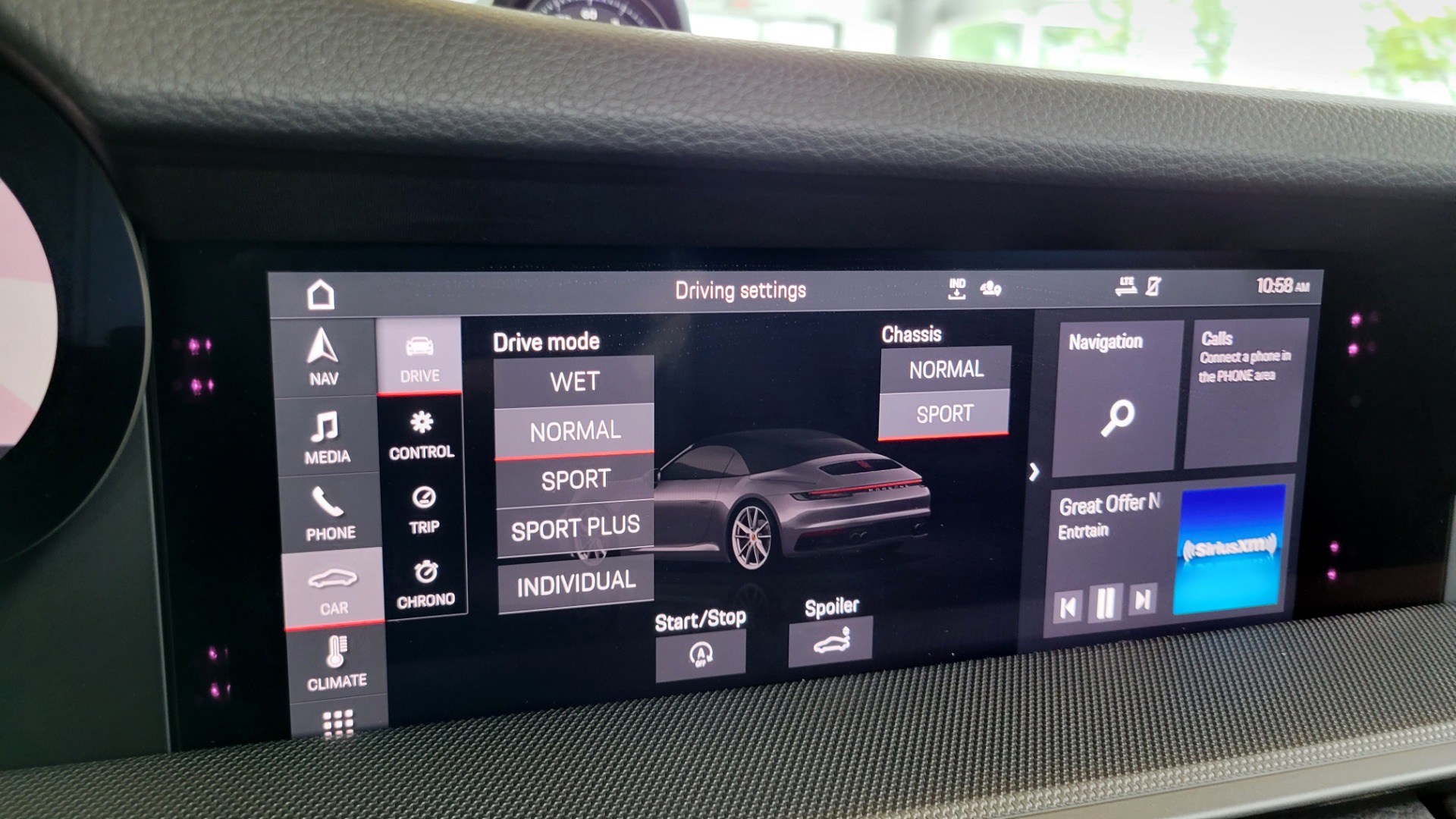 Used 2021 Porsche 911 CARRERA CABRIOLET / PREM PKG / INNODRIVE / CHRONO / BURMESTER / REARVIEW for sale Sold at Formula Imports in Charlotte NC 28227 48