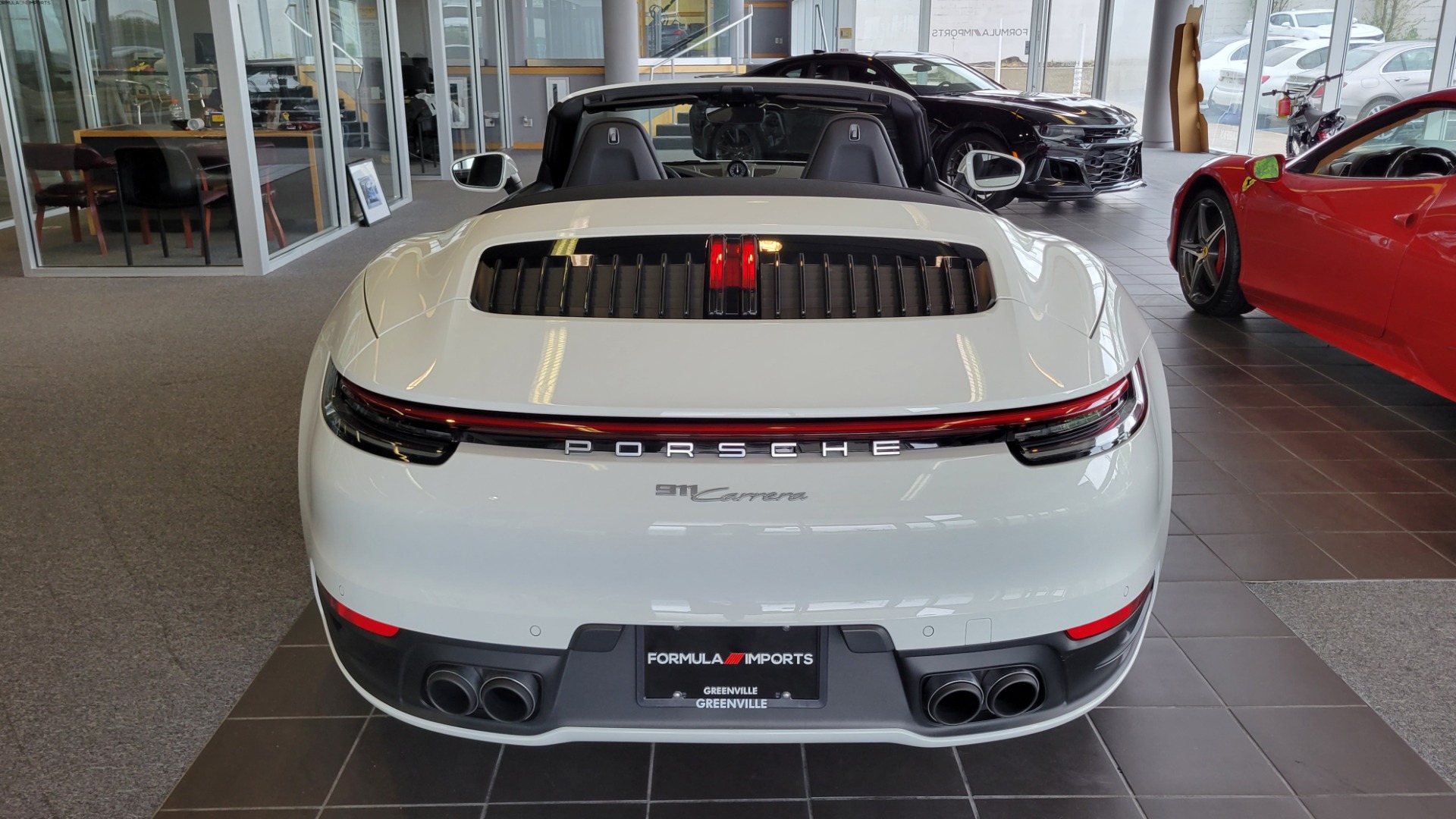 Used 2021 Porsche 911 CARRERA CABRIOLET / PREM PKG / INNODRIVE / CHRONO / BURMESTER / REARVIEW for sale Sold at Formula Imports in Charlotte NC 28227 5