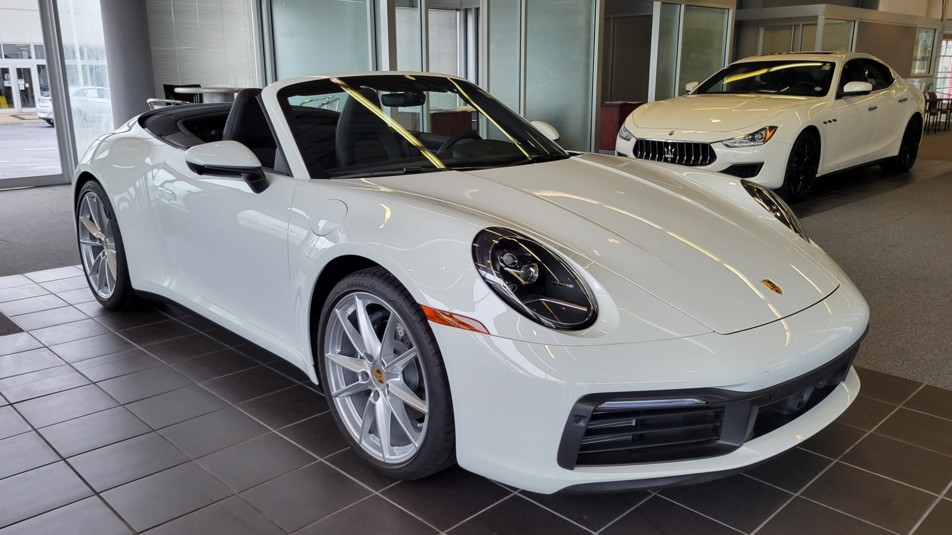 Used 2021 Porsche 911 CARRERA CABRIOLET / PREM PKG / INNODRIVE / CHRONO / BURMESTER / REARVIEW for sale Sold at Formula Imports in Charlotte NC 28227 8