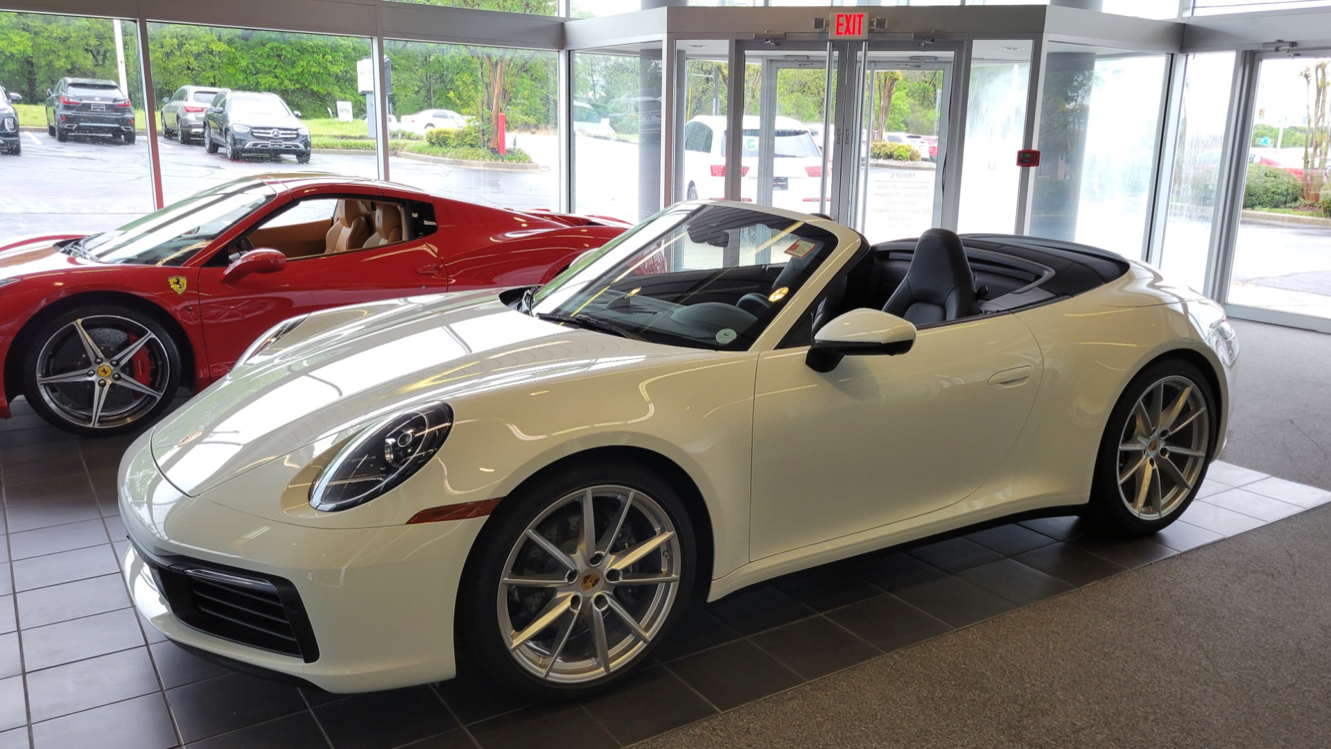 Used 2021 Porsche 911 CARRERA CABRIOLET / PREM PKG / INNODRIVE / CHRONO / BURMESTER / REARVIEW for sale Sold at Formula Imports in Charlotte NC 28227 1