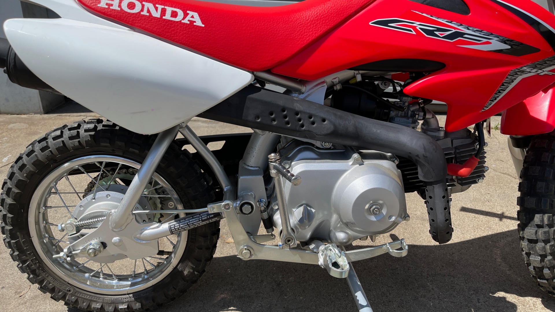 Used 2020 HONDA CRF 50F DIRT BIKE / 3-SPEED AUTO CLUTCH / LIKE NEW / GREAT FOR KIDS for sale $1,999 at Formula Imports in Charlotte NC 28227 6