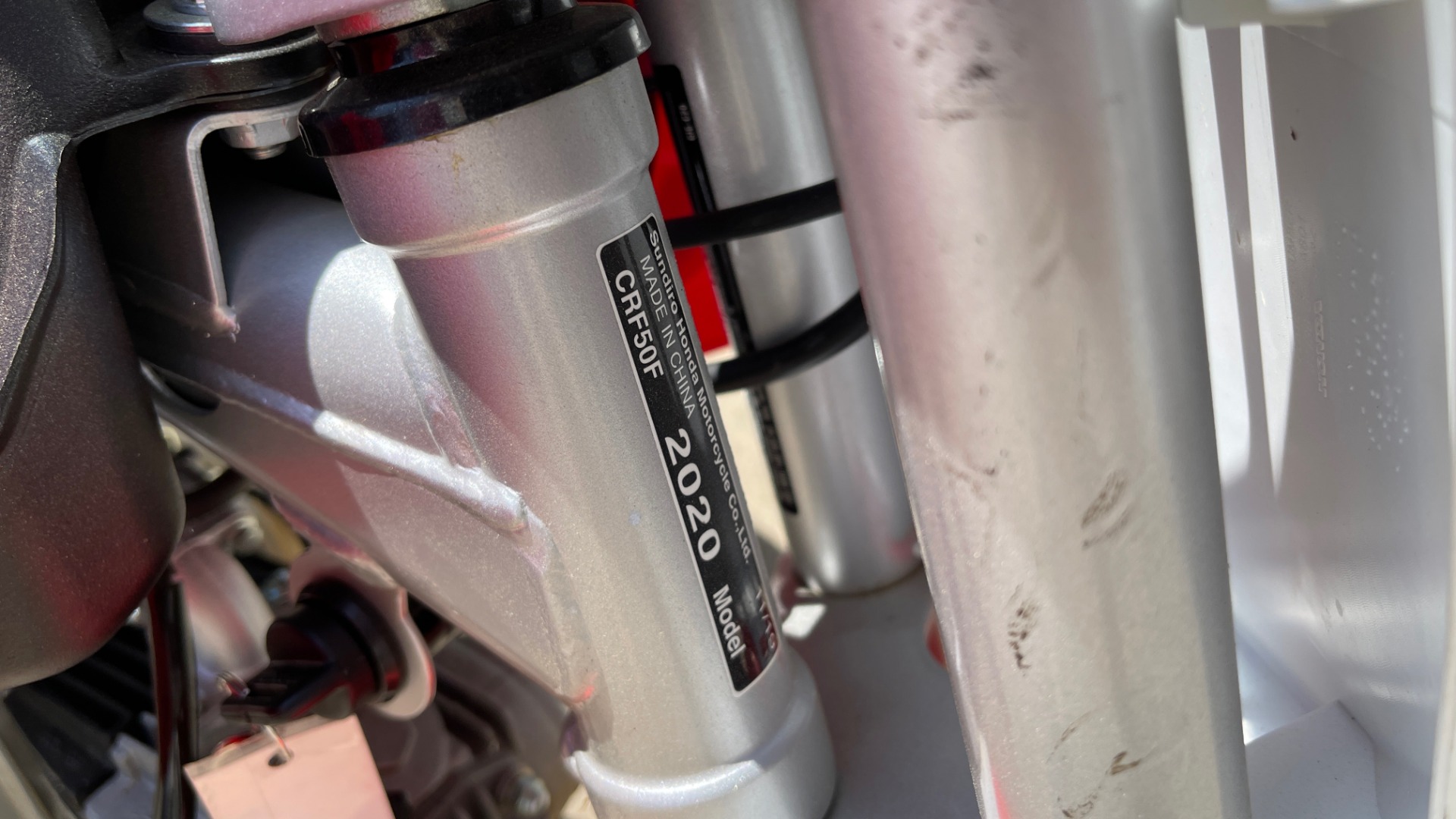 Used 2020 HONDA CRF 50F DIRT BIKE / 3-SPEED AUTO CLUTCH / LIKE NEW / GREAT FOR KIDS for sale $1,999 at Formula Imports in Charlotte NC 28227 9