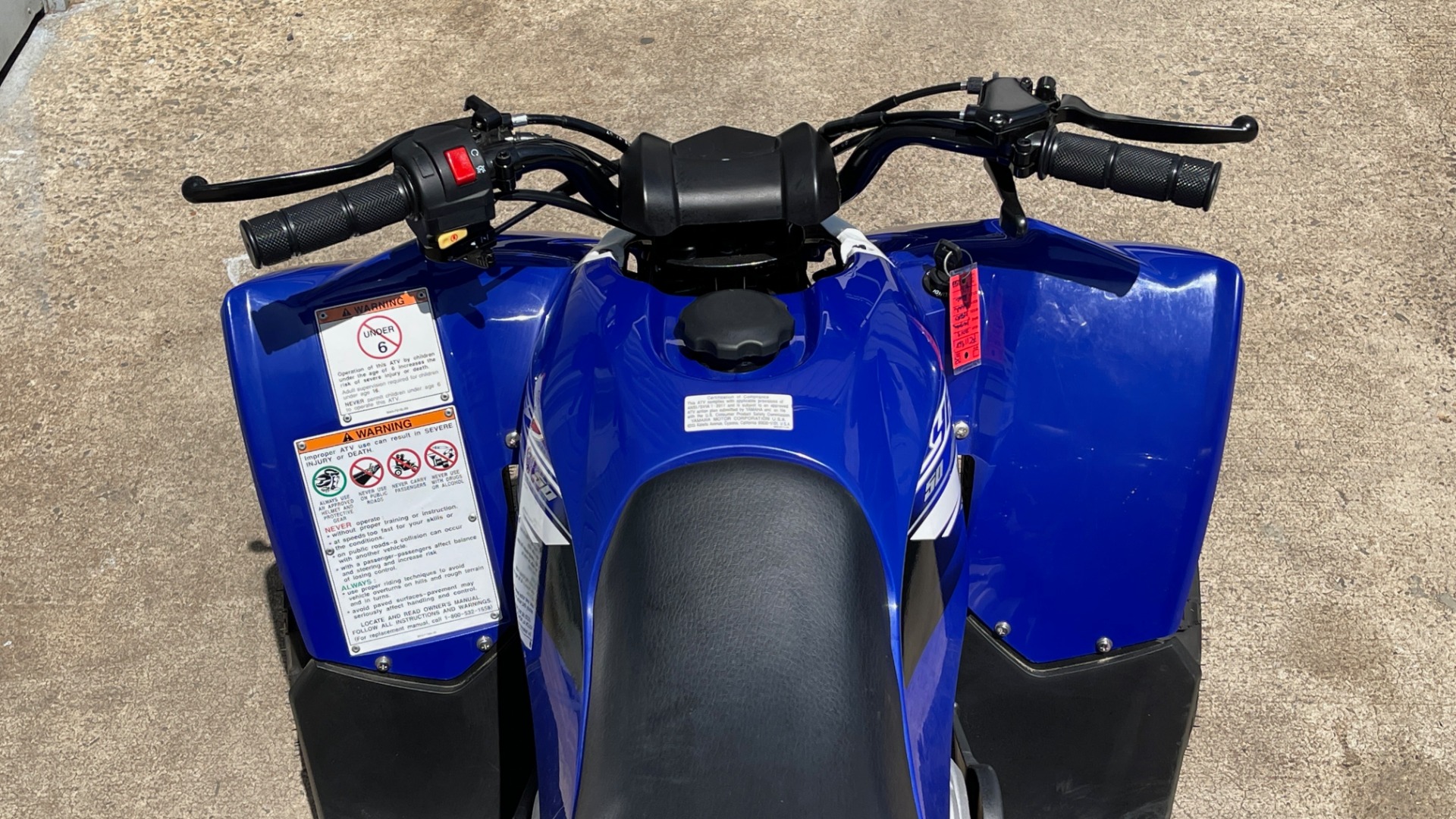 Used 2020 Yamaha YZF50 DIRT QUAD / AUTOMATIC / LIKE NEW / GREAT FOR KIDS for sale Sold at Formula Imports in Charlotte NC 28227 7