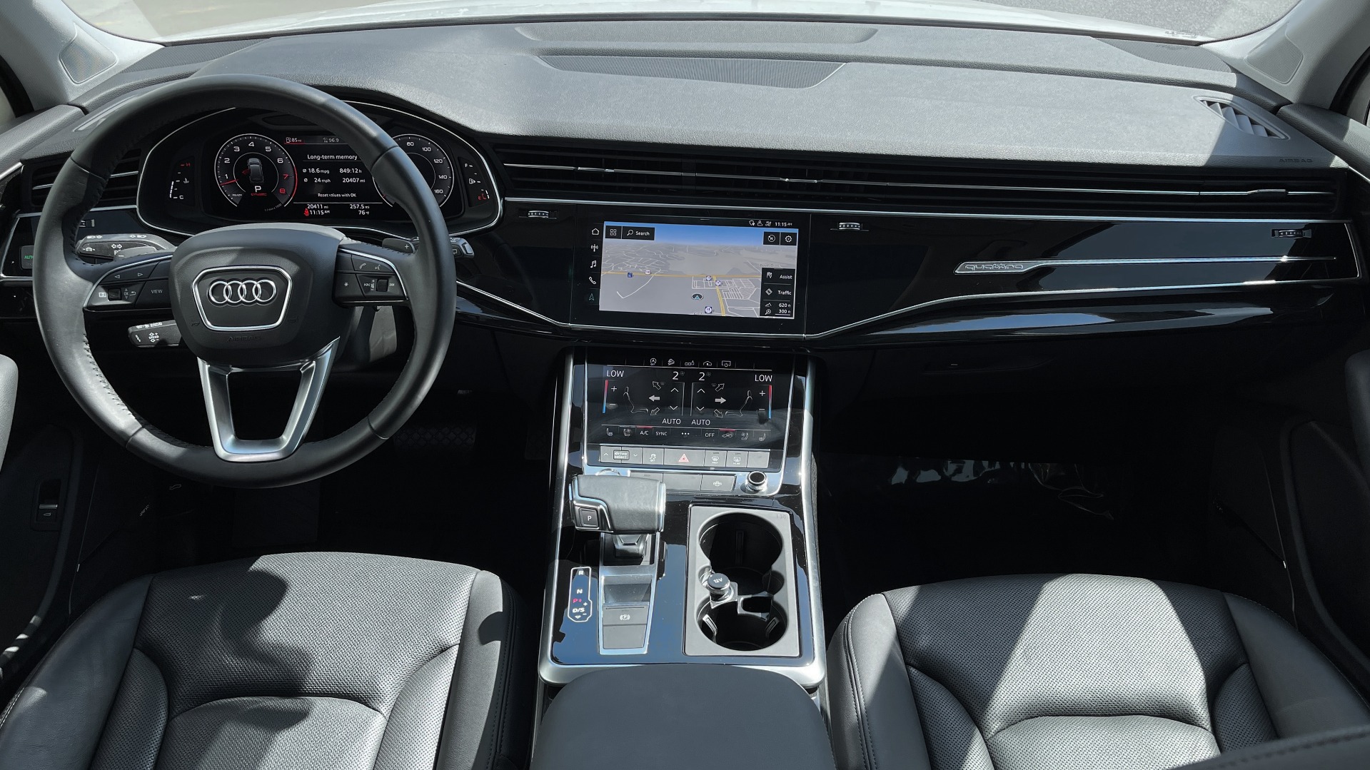 Used 2020 Audi Q7 PREMIUM PLUS 3.0L / CLD WTHR / BLACK OPTIC / WARM WTHR / TOWING / REARVIEW for sale Sold at Formula Imports in Charlotte NC 28227 54