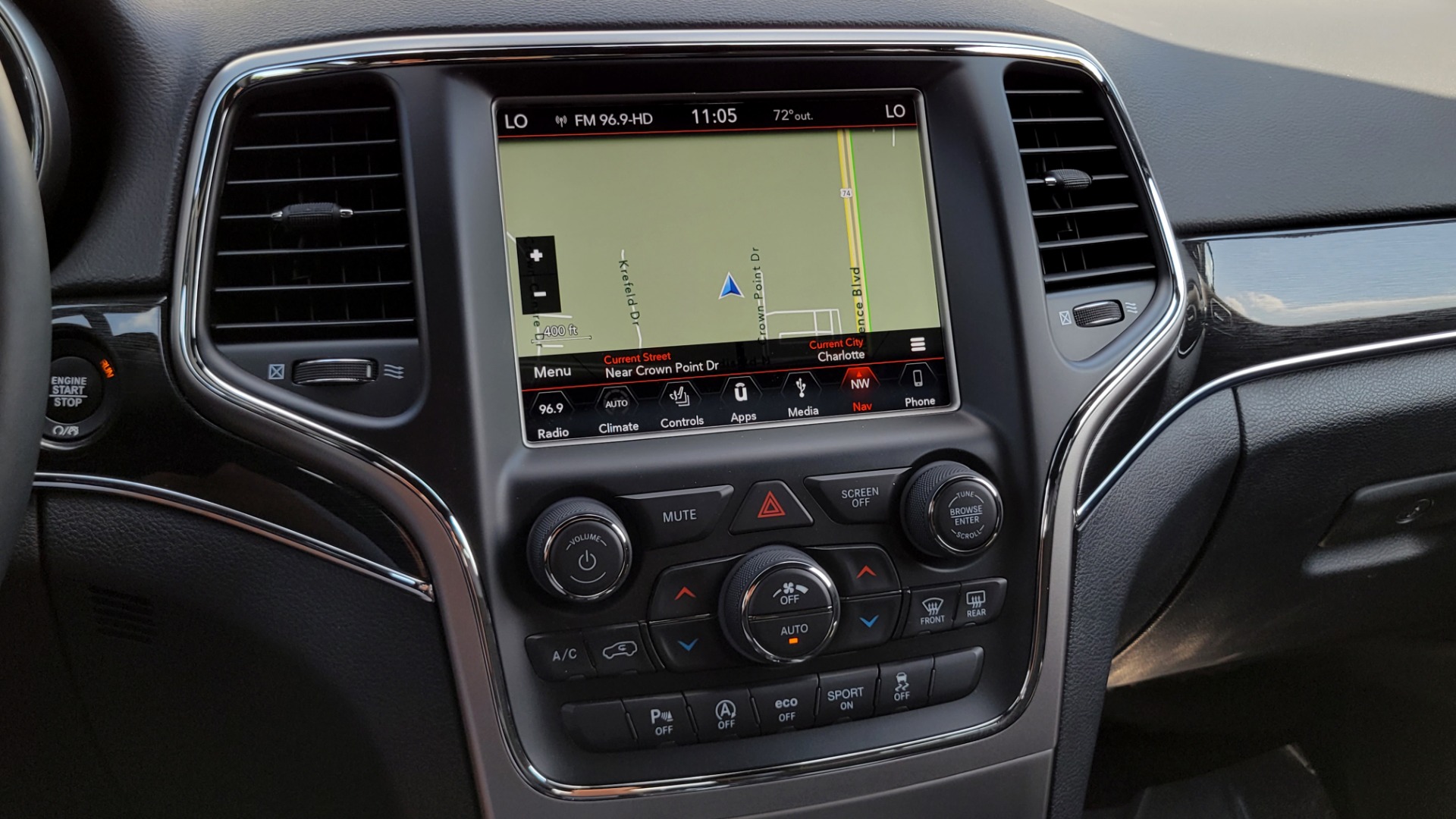 Used 2018 Jeep GRAND CHEROKEE TRAILHAWK 4X4 / 3.6L / NAV / BLIND SPOT / REARVIEW for sale Sold at Formula Imports in Charlotte NC 28227 55
