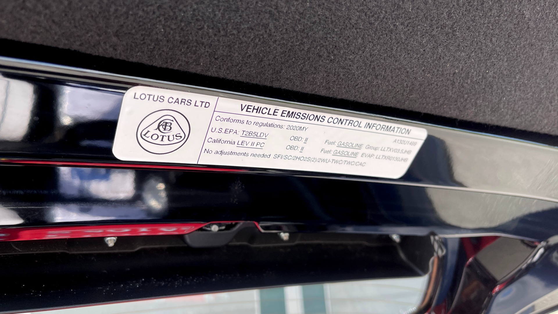 Used 2020 Lotus Evora GT SUPERCHARGED / CARBON FIBER SEATS / CARBON FIBER TRIM / PHANTOM BLACK / SUB for sale Sold at Formula Imports in Charlotte NC 28227 53