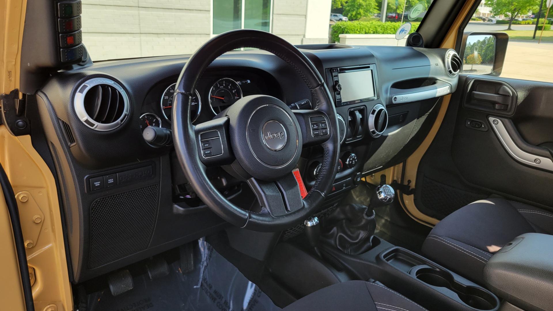 Used 2013 Jeep WRANGLER RUBICON 4X4 / 3.6L V6 / 6-SPD MANUAL / PWR CONV GRP / REARVIEW for sale Sold at Formula Imports in Charlotte NC 28227 45