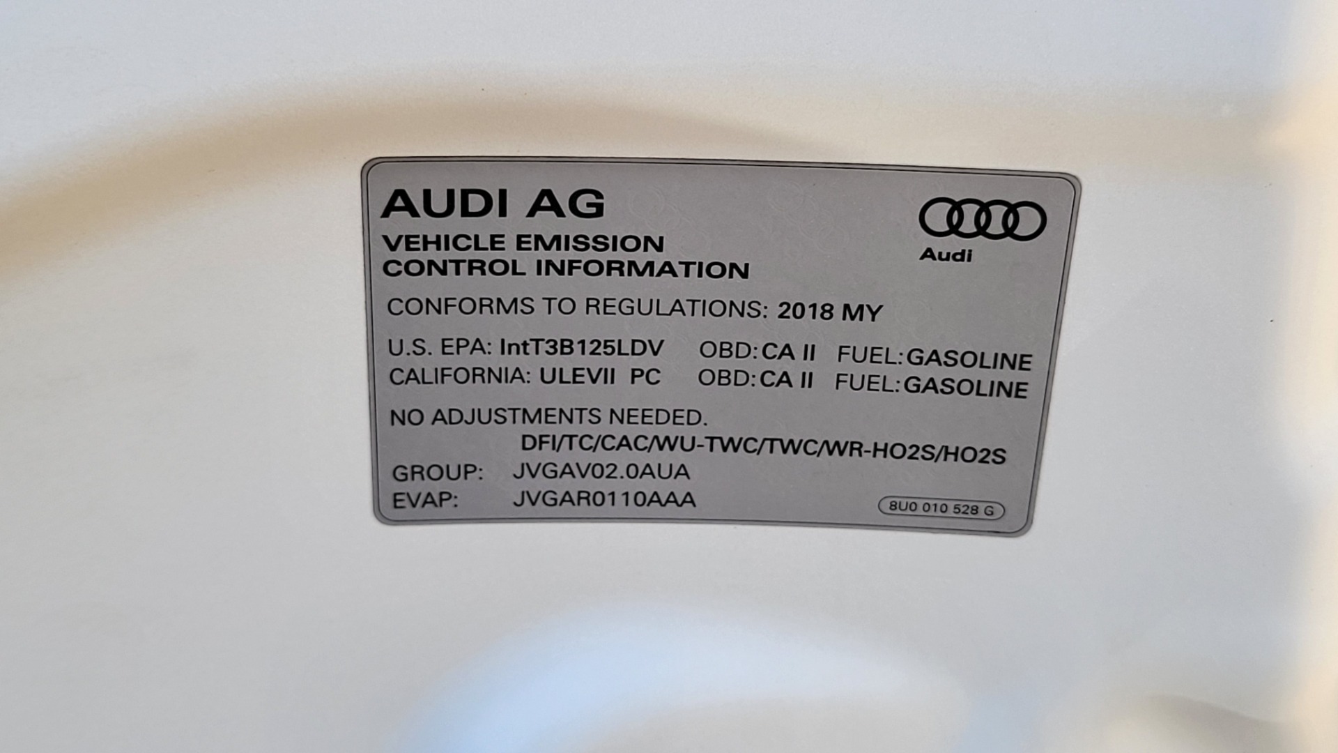 Used 2018 Audi S3 Premium Plus for sale Sold at Formula Imports in Charlotte NC 28227 13