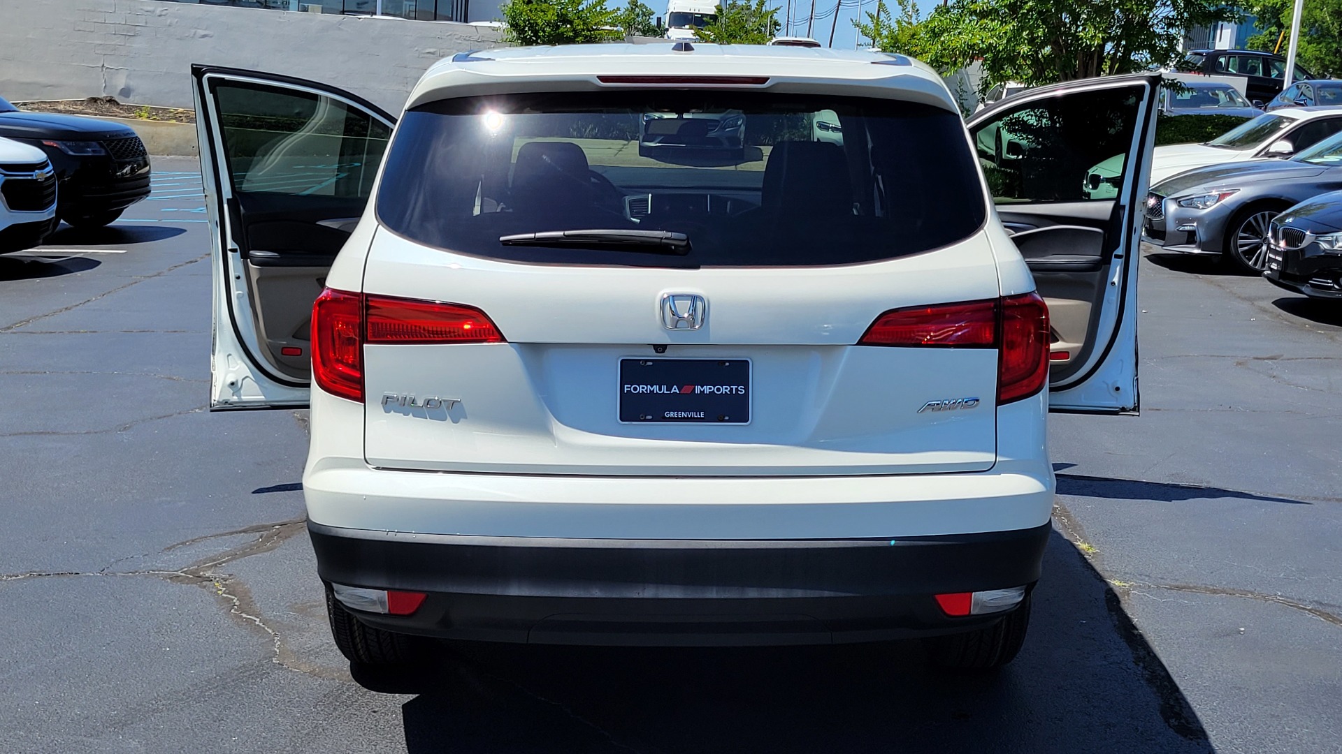 Used 2017 Honda PILOT EX-L AWD / 3.5L V6 / AUTO / SUNROOF / 3-ROW / REARVIEW for sale Sold at Formula Imports in Charlotte NC 28227 25