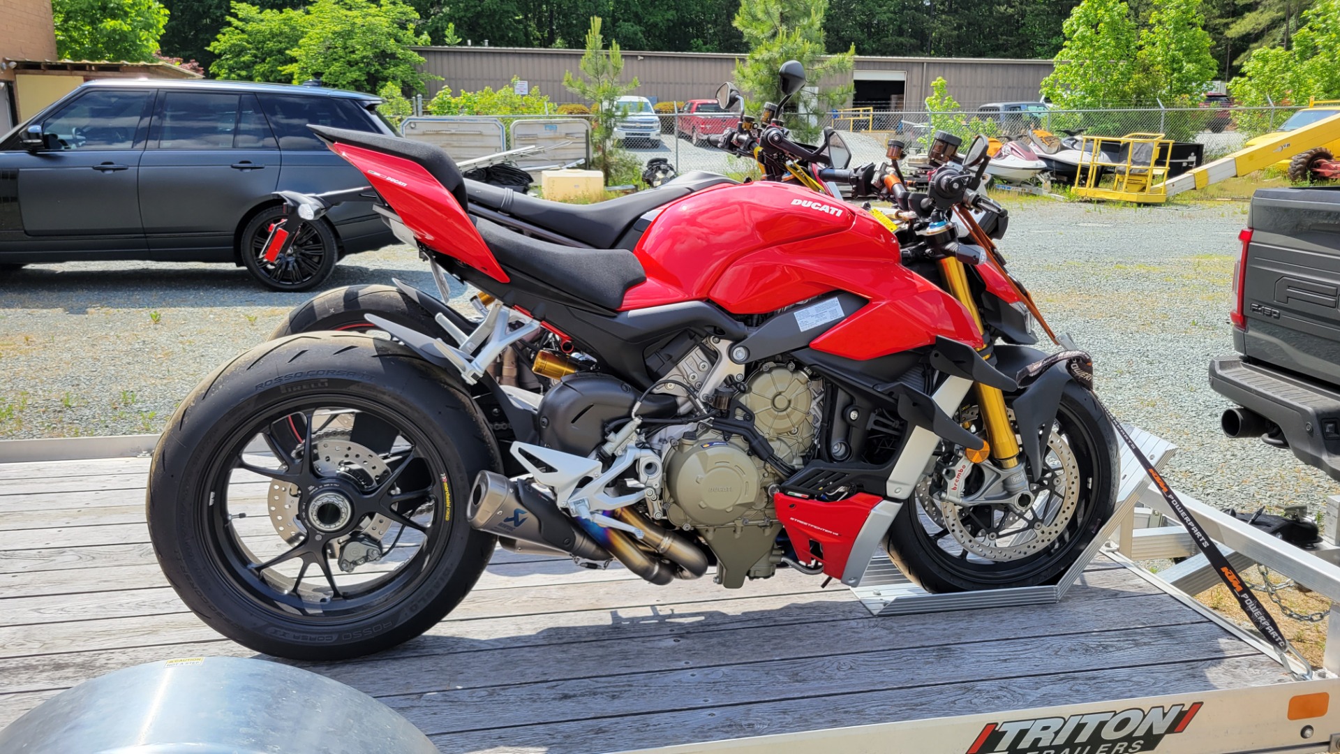 Used 2020 Ducati STREETFIGHTER V4S 1100CC MOTORCYCLE / 208HP (153 kW) / LIKE NEW for sale $24,599 at Formula Imports in Charlotte NC 28227 24