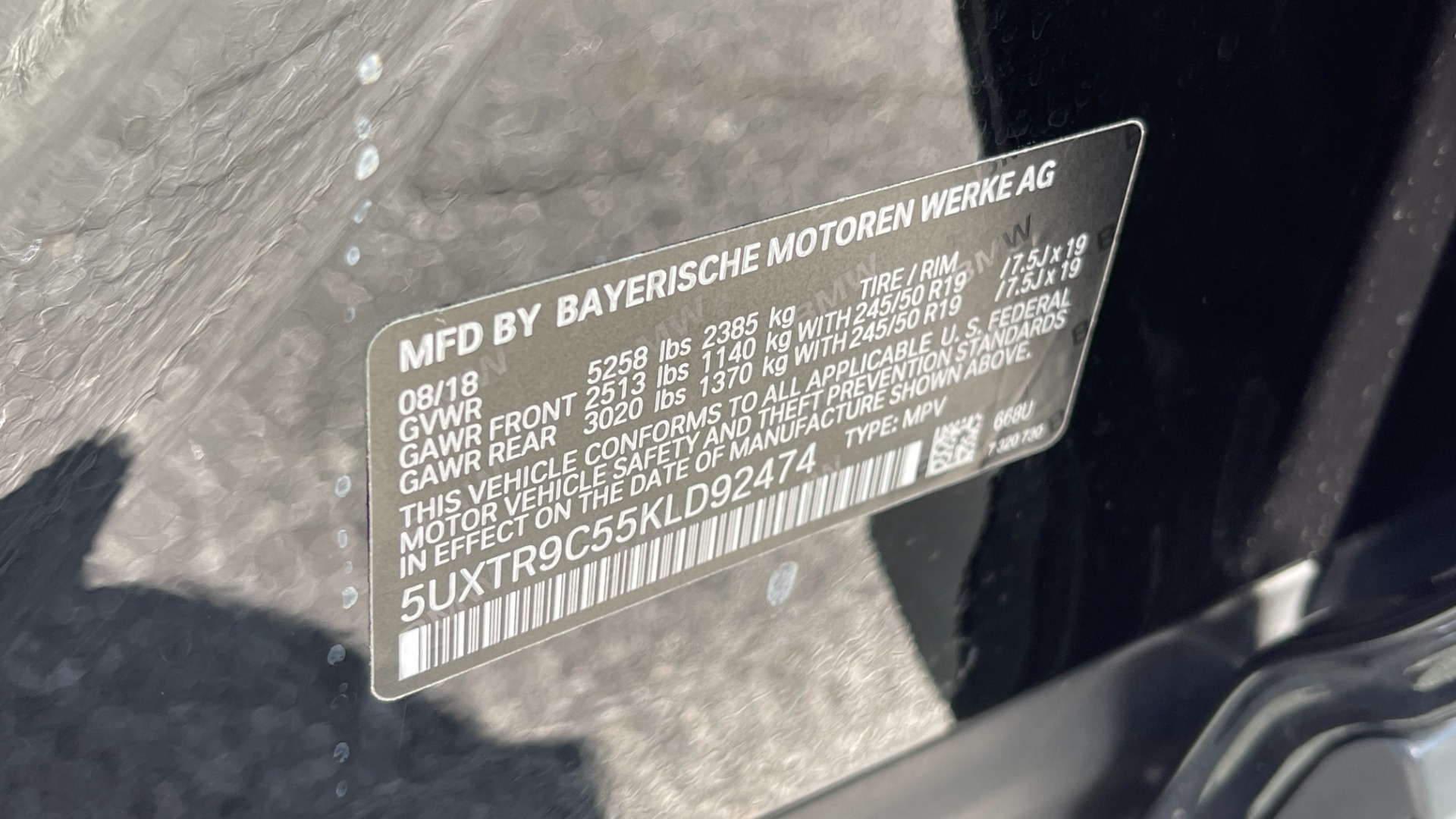 Used 2019 BMW X3 xDrive30i for sale $35,595 at Formula Imports in Charlotte NC 28227 44