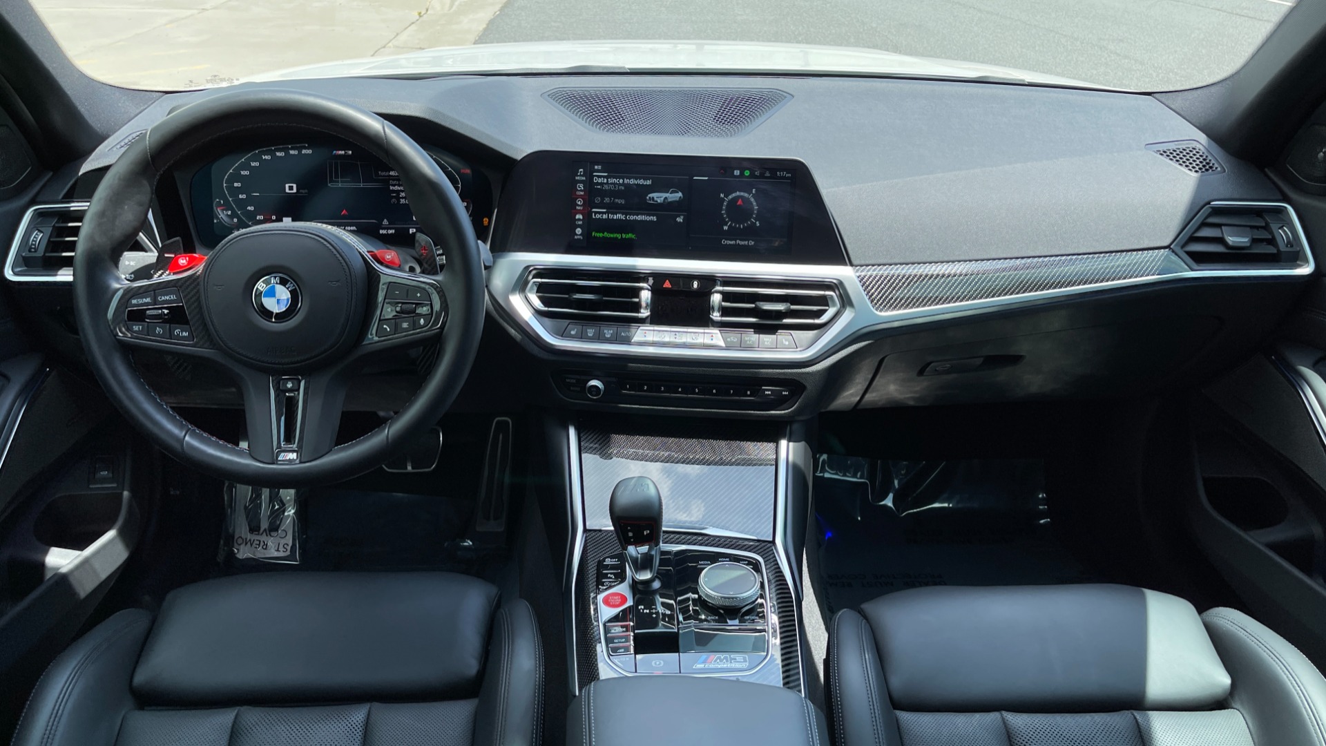 Used 2021 BMW M3 COMPETITION 503HP SEDAN / EXECUTIVE PKG / HUD / WIFI / REARVIEW for sale $92,495 at Formula Imports in Charlotte NC 28227 58