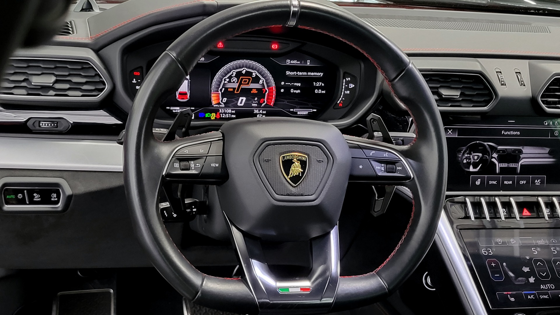 Used 2019 Lamborghini URUS 4.0L V8 / AUTO / AWD / NAV / SUNROOF / LEATHER / REARVIEW for sale Sold at Formula Imports in Charlotte NC 28227 18