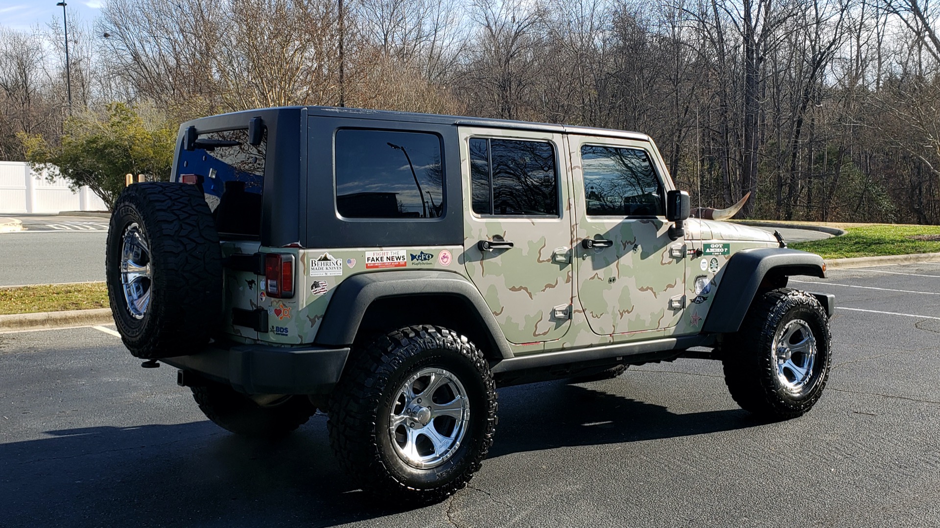 Used 2009 Jeep WRANGLER UNLIMITED 4X4 / FREEDOM TOP / CUSTOM RUBICON for sale Sold at Formula Imports in Charlotte NC 28227 16
