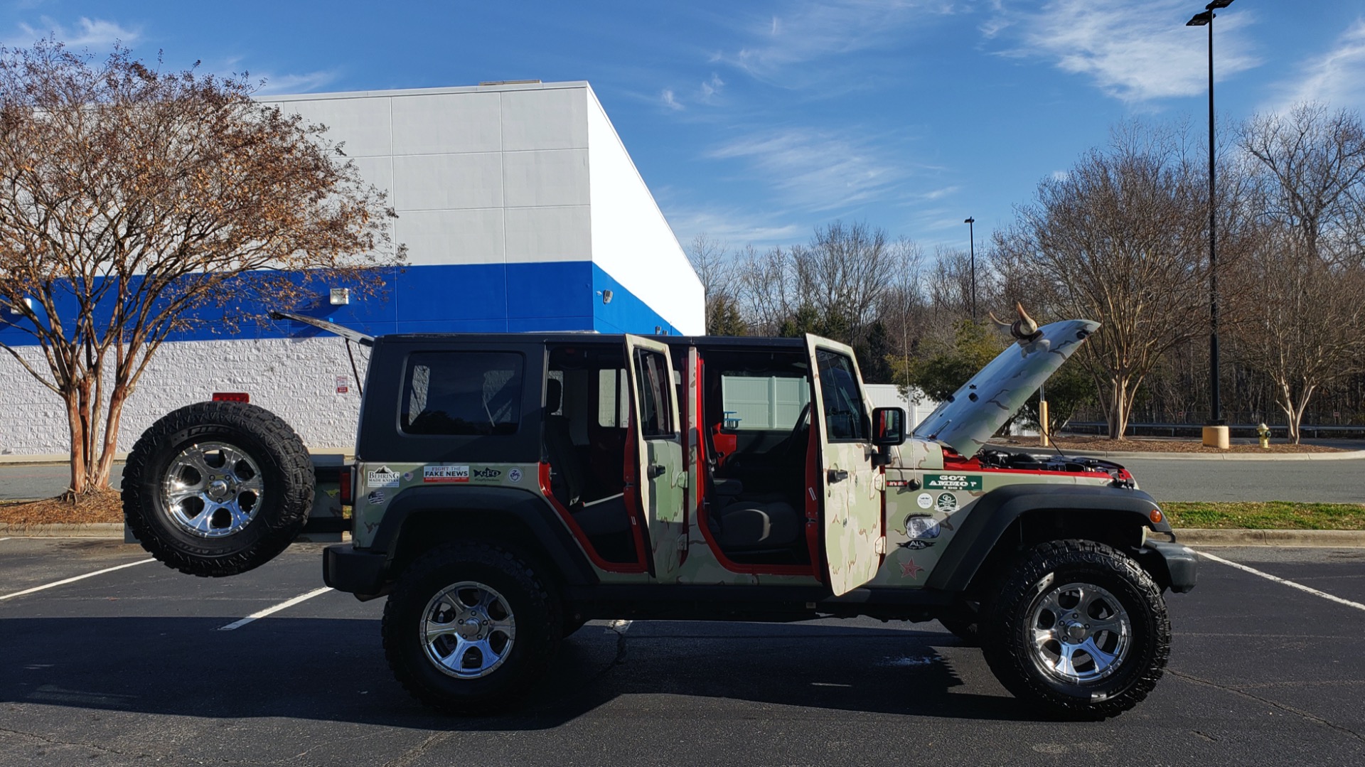 Used 2009 Jeep WRANGLER UNLIMITED 4X4 / FREEDOM TOP / CUSTOM RUBICON for sale Sold at Formula Imports in Charlotte NC 28227 21