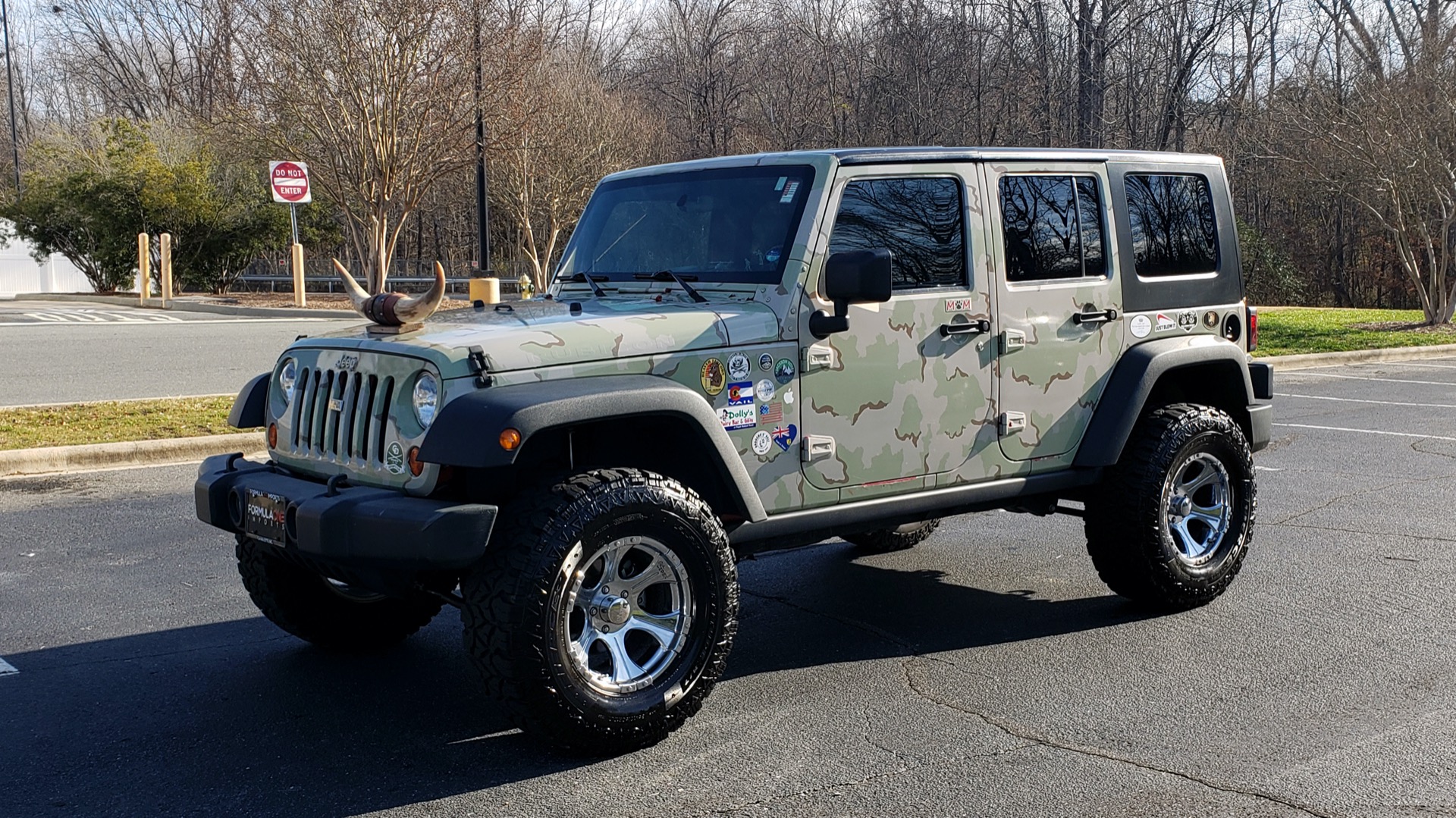 Used 2009 Jeep WRANGLER UNLIMITED 4X4 / FREEDOM TOP / CUSTOM RUBICON for sale Sold at Formula Imports in Charlotte NC 28227 1