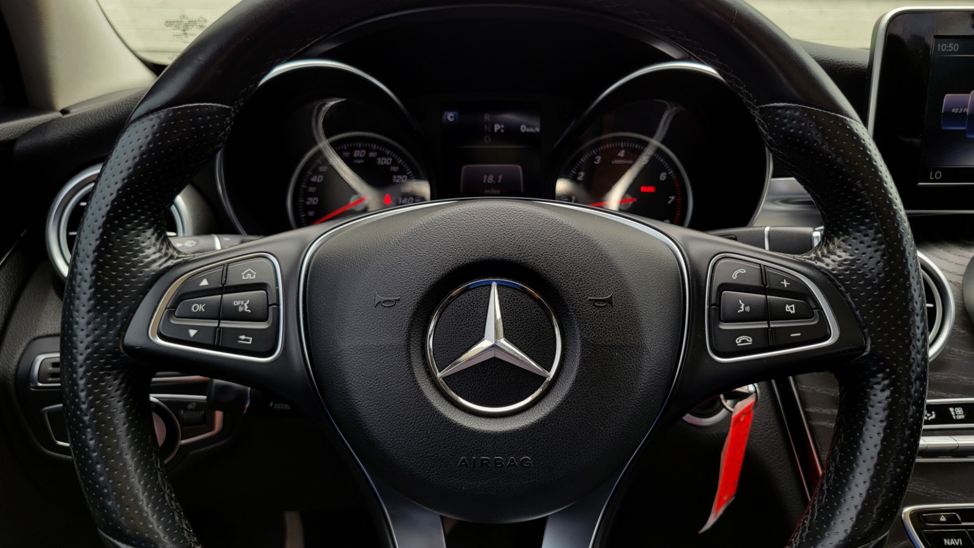 Used 2017 Mercedes-Benz C-CLASS C 300 4MATIC SEDAN / PREMIUM / BSA / BURMESTER / PANO-ROOF for sale $26,995 at Formula Imports in Charlotte NC 28227 38