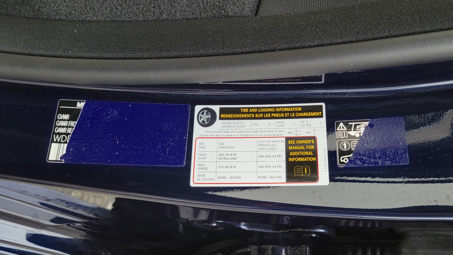 Used 2019 Mercedes-Benz S-CLASS S 560 4MATIC PREMIUM / DRVR ASST / WARMTH / NAV / REARVIEW for sale Sold at Formula Imports in Charlotte NC 28227 104