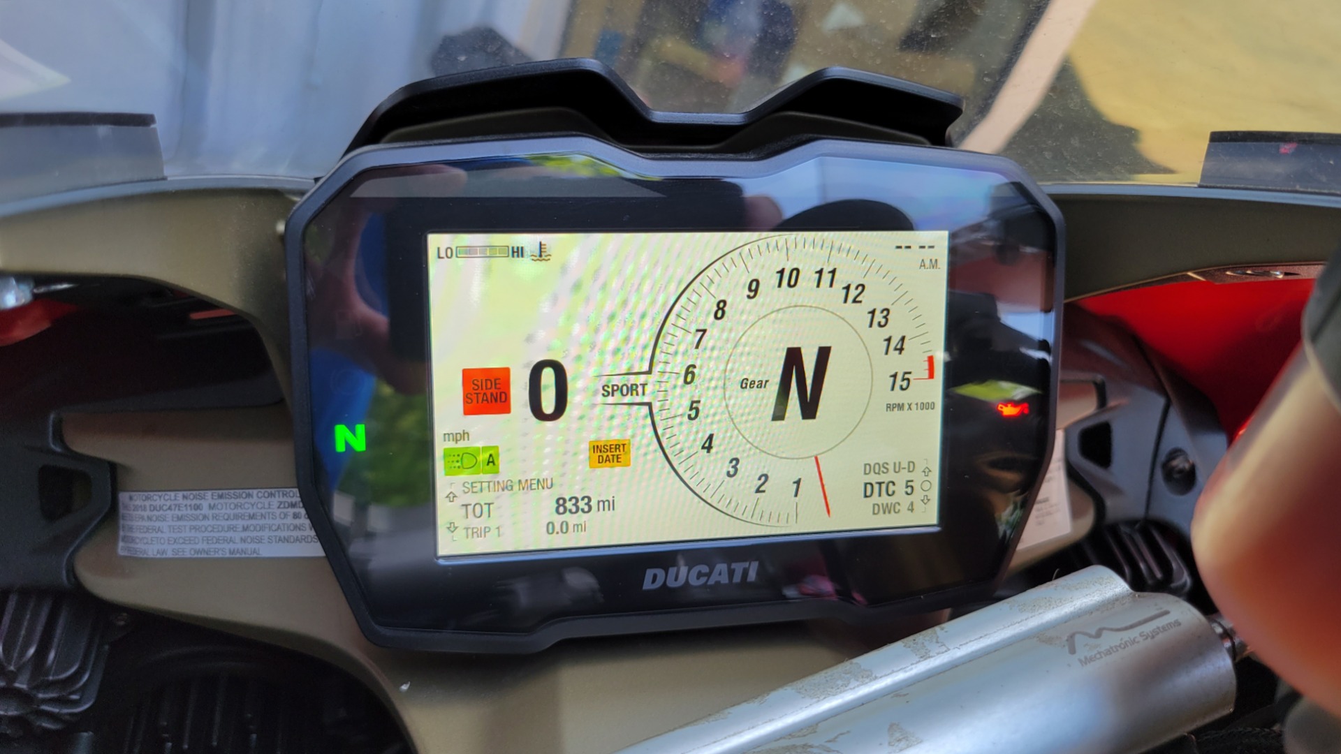 Used 2018 Ducati PANIGALE V4S / 1103CC 214HP / FUEL INJECTED / LOW MILES for sale Sold at Formula Imports in Charlotte NC 28227 11