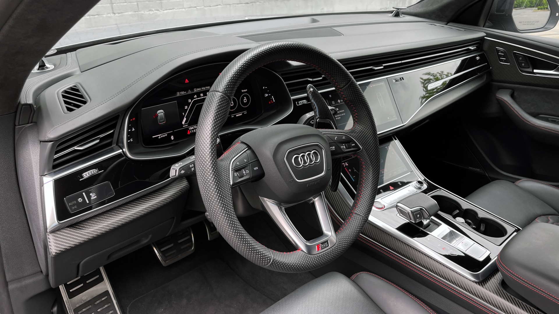 Used 2021 Audi RS Q8 4.0 TFSA QUATTRO / LUX / EXEC / CARBON & BLACK OPTIC / DRVR ASST / TOWING for sale $147,995 at Formula Imports in Charlotte NC 28227 31