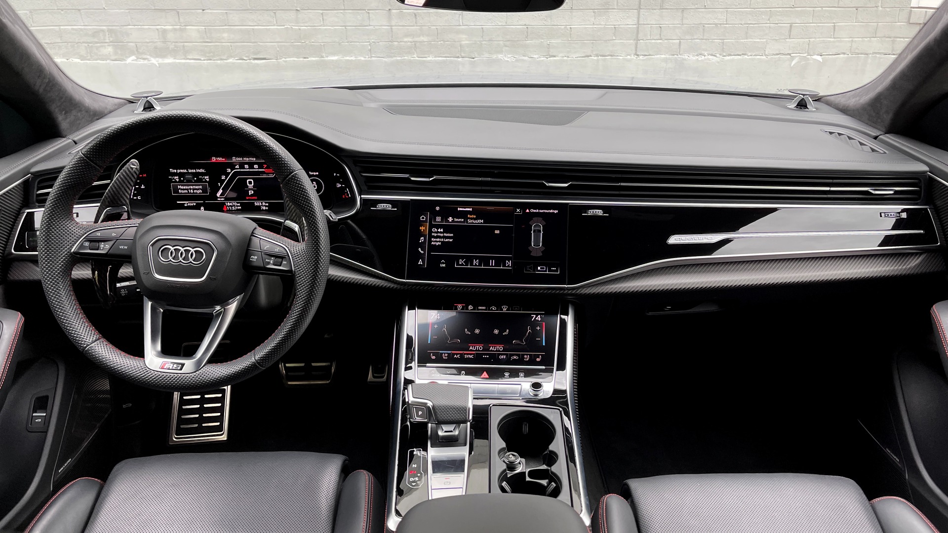 Used 2021 Audi RS Q8 4.0 TFSA QUATTRO / LUX / EXEC / CARBON & BLACK OPTIC / DRVR ASST / TOWING for sale $147,995 at Formula Imports in Charlotte NC 28227 40